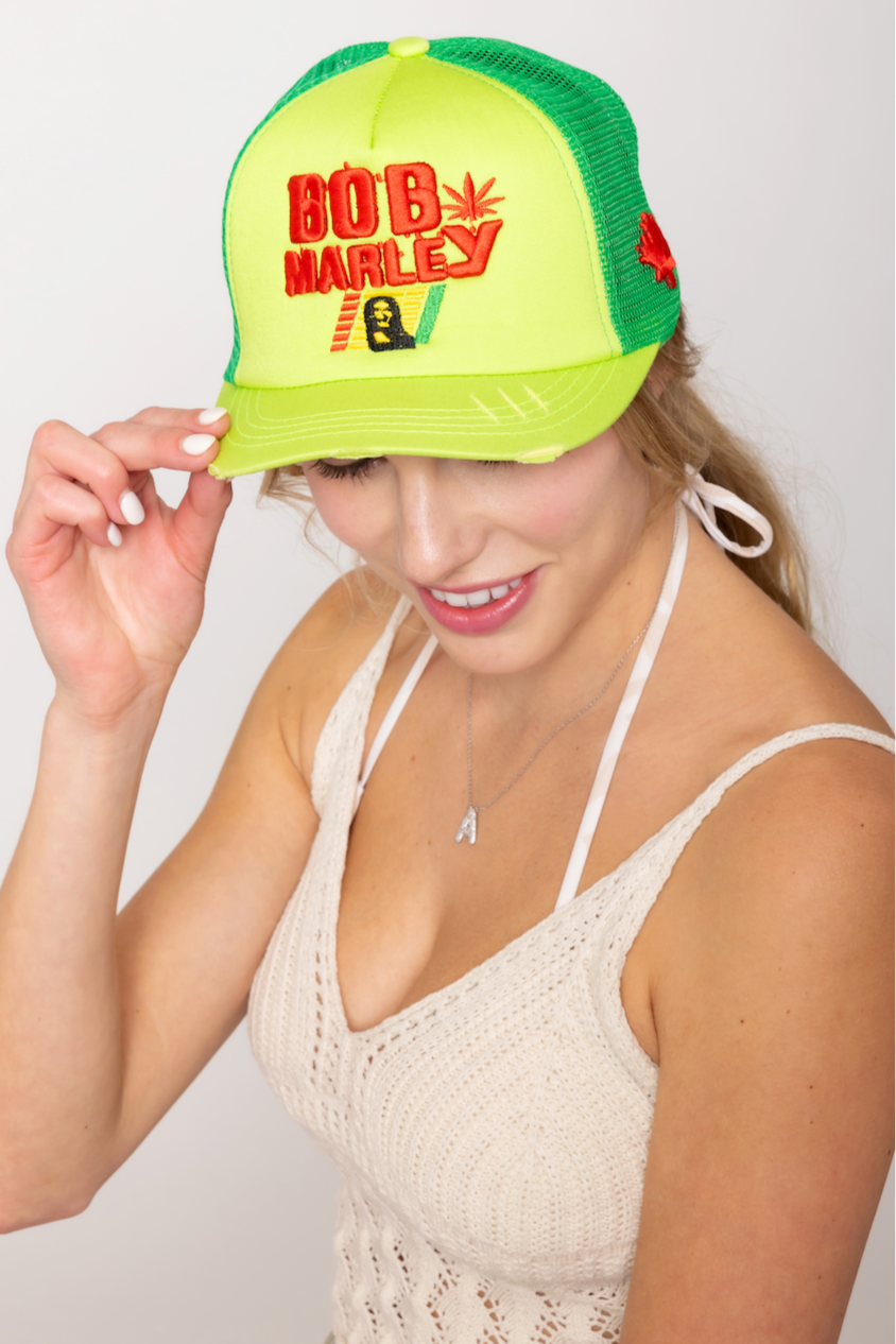 Embroidered Trucker Hat - Charming Charlie