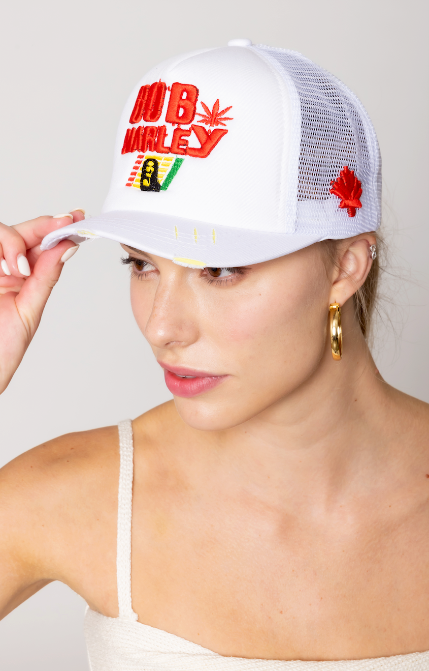Embroidered Trucker Hat - Charming Charlie