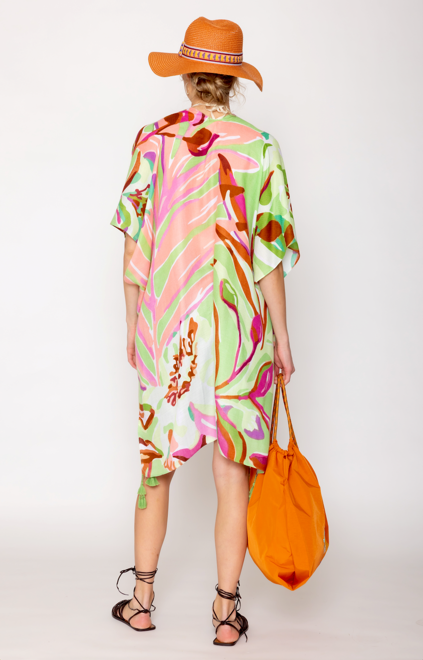 Floral Print Kimono - Charming Charlie