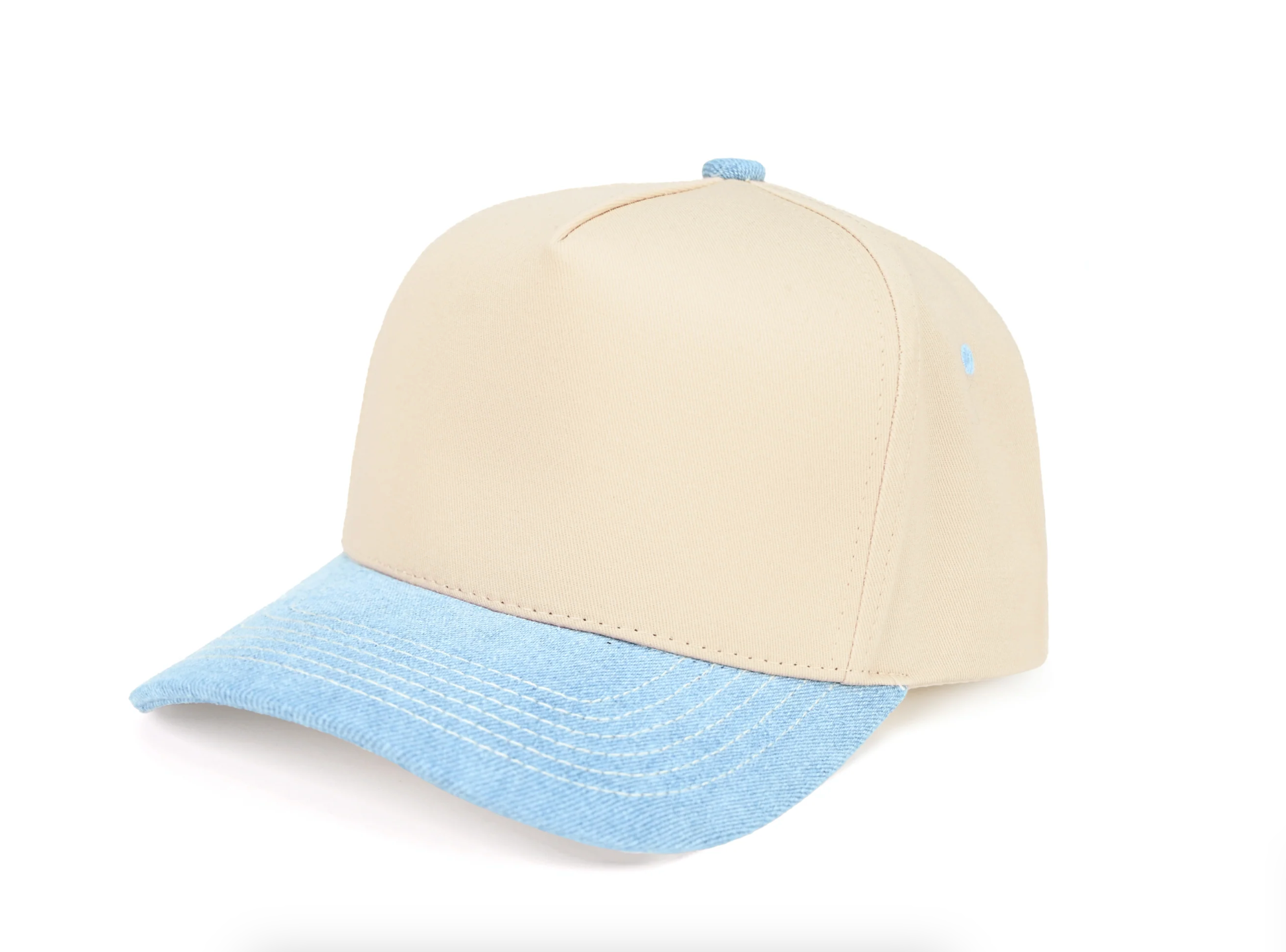 C.C Two Tone Canvas Trucker Hat - Charming Charlie