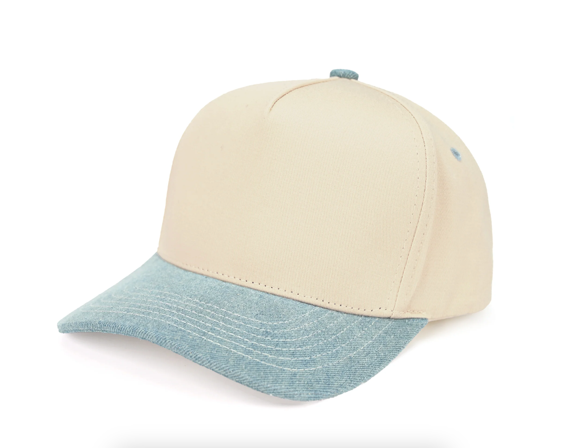 C.C Two Tone Canvas Trucker Hat - Charming Charlie