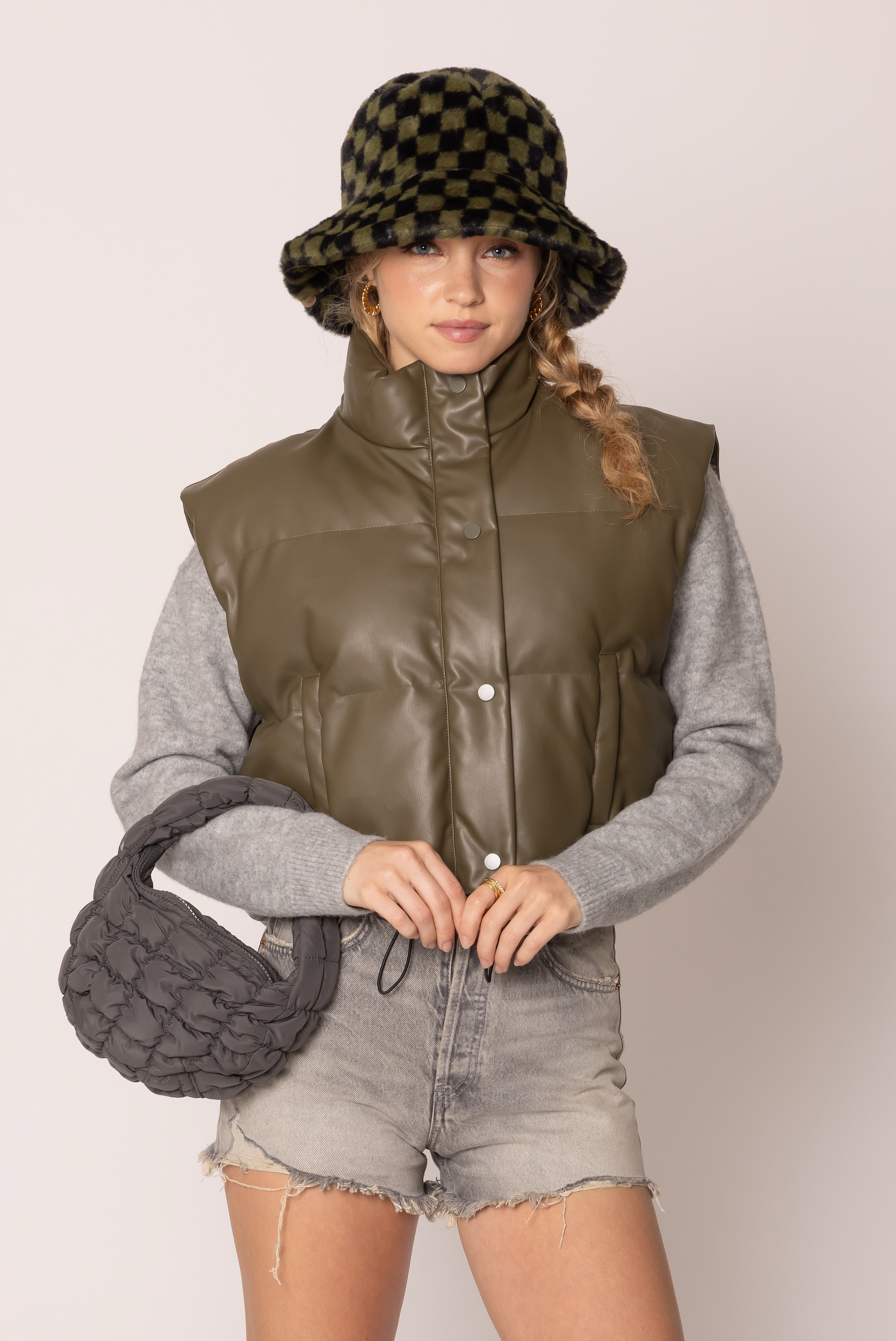 Micro Quilted Bag - Charming Charlie