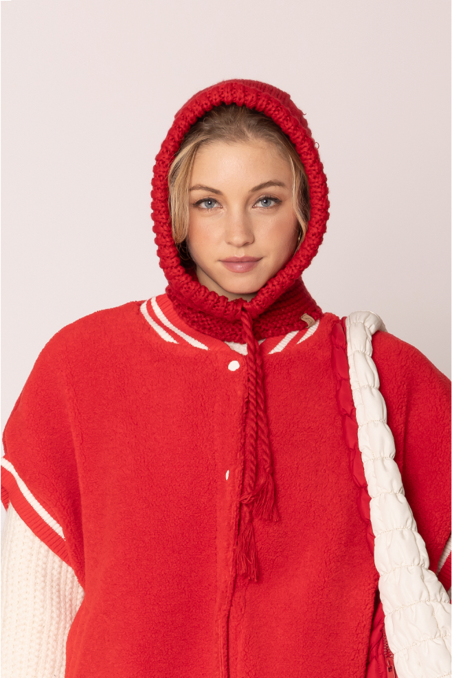 Knit Snood With String - Charming Charlie