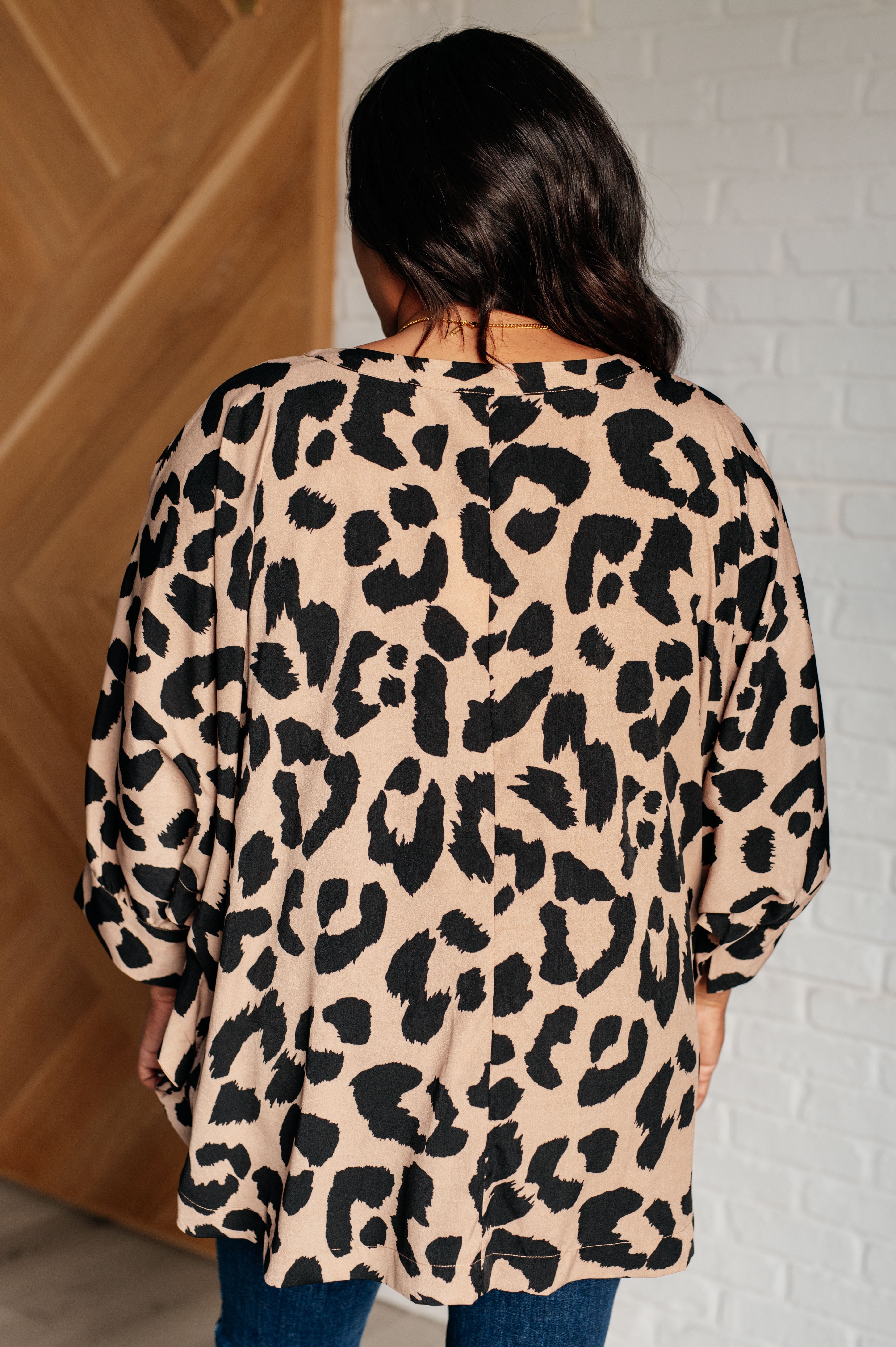 She's Got Eyes of Gold Batwing Blouse - Charming Charlie