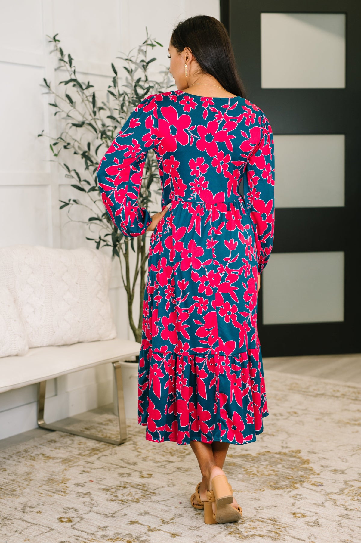 She's Just the Girl for Me V-Neck Dress - Charming Charlie