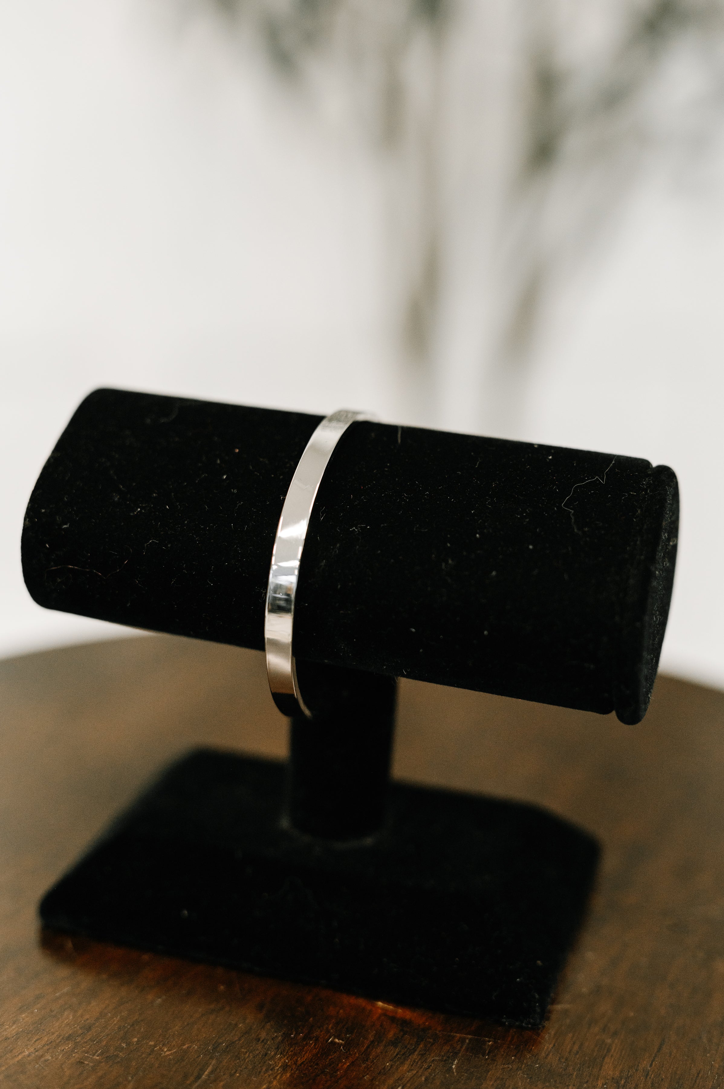 Shelby Classic Silver Bangle - Charming Charlie