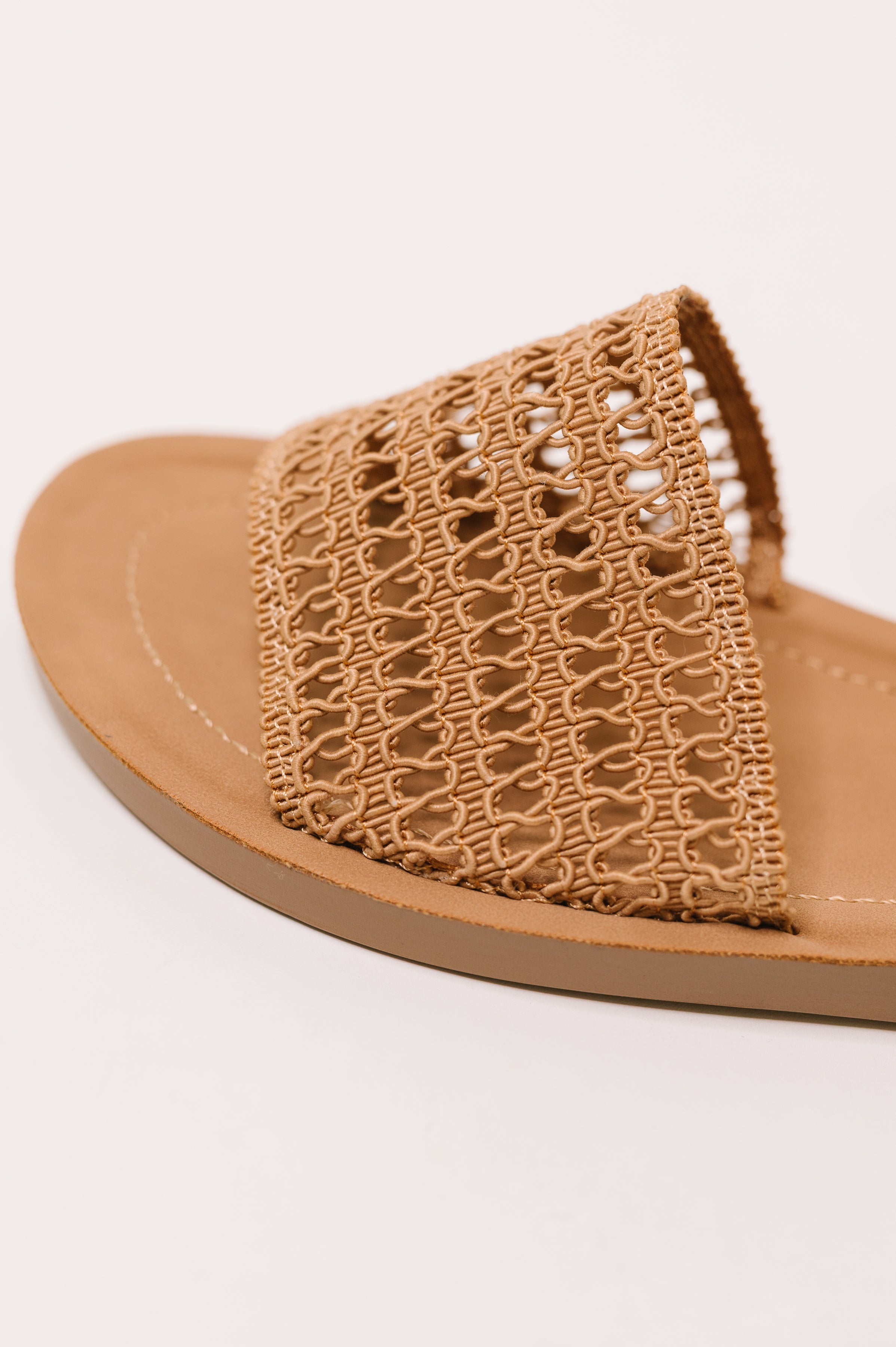Sibley Sandal in Camel - Charming Charlie