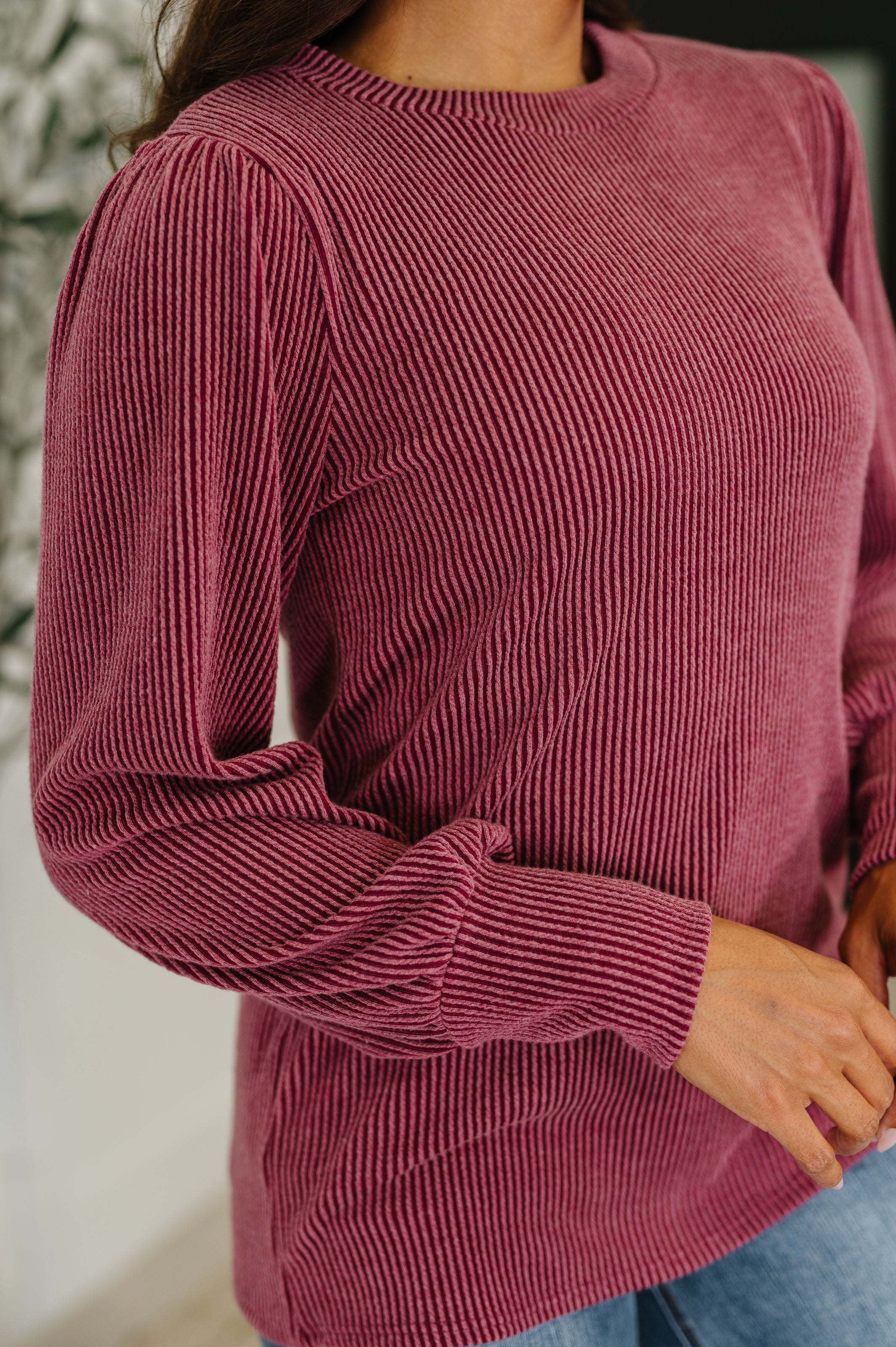 Simply Styled Balloon Sleeve Knit Top - Charming Charlie