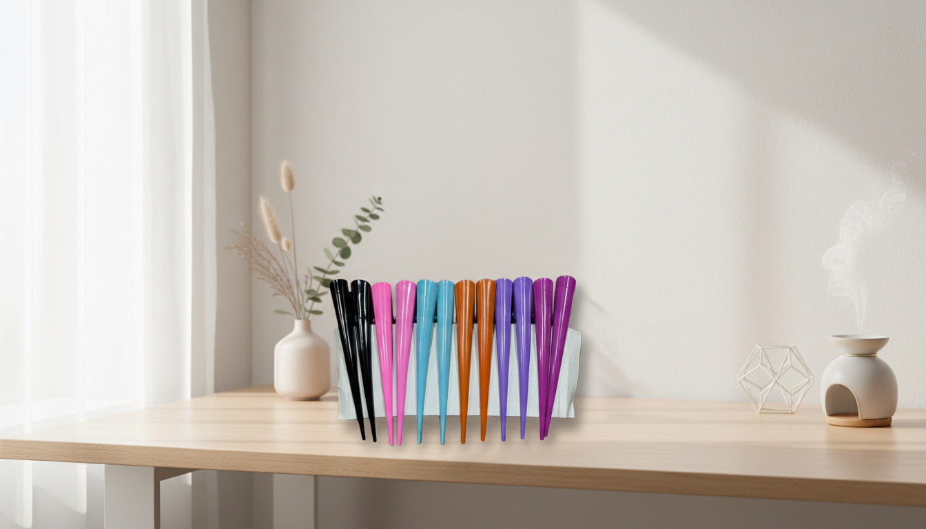 Set of Multicolored Hair Clips - Charming Charlie