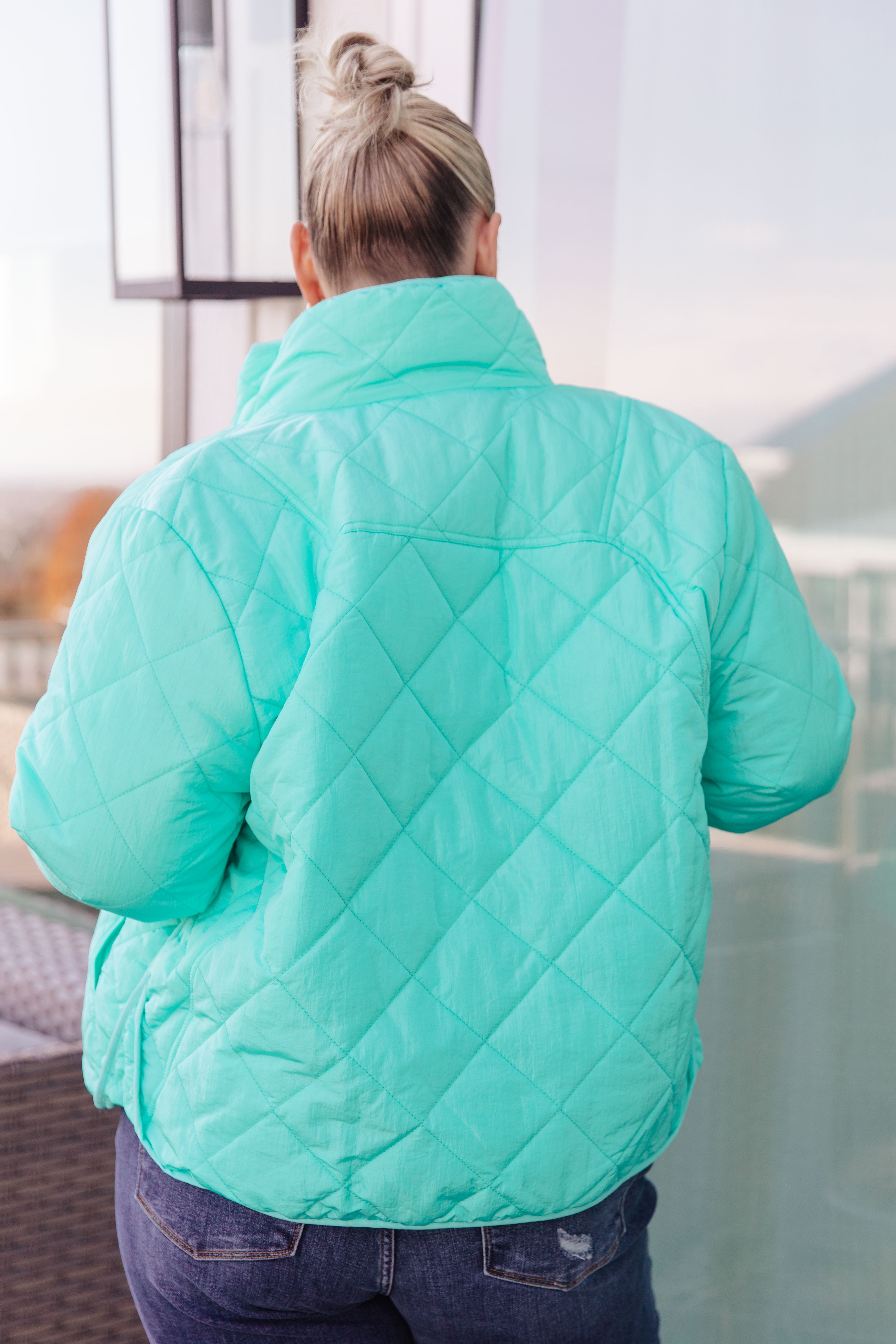 Slightly Distracted Puffer Jacket - Charming Charlie
