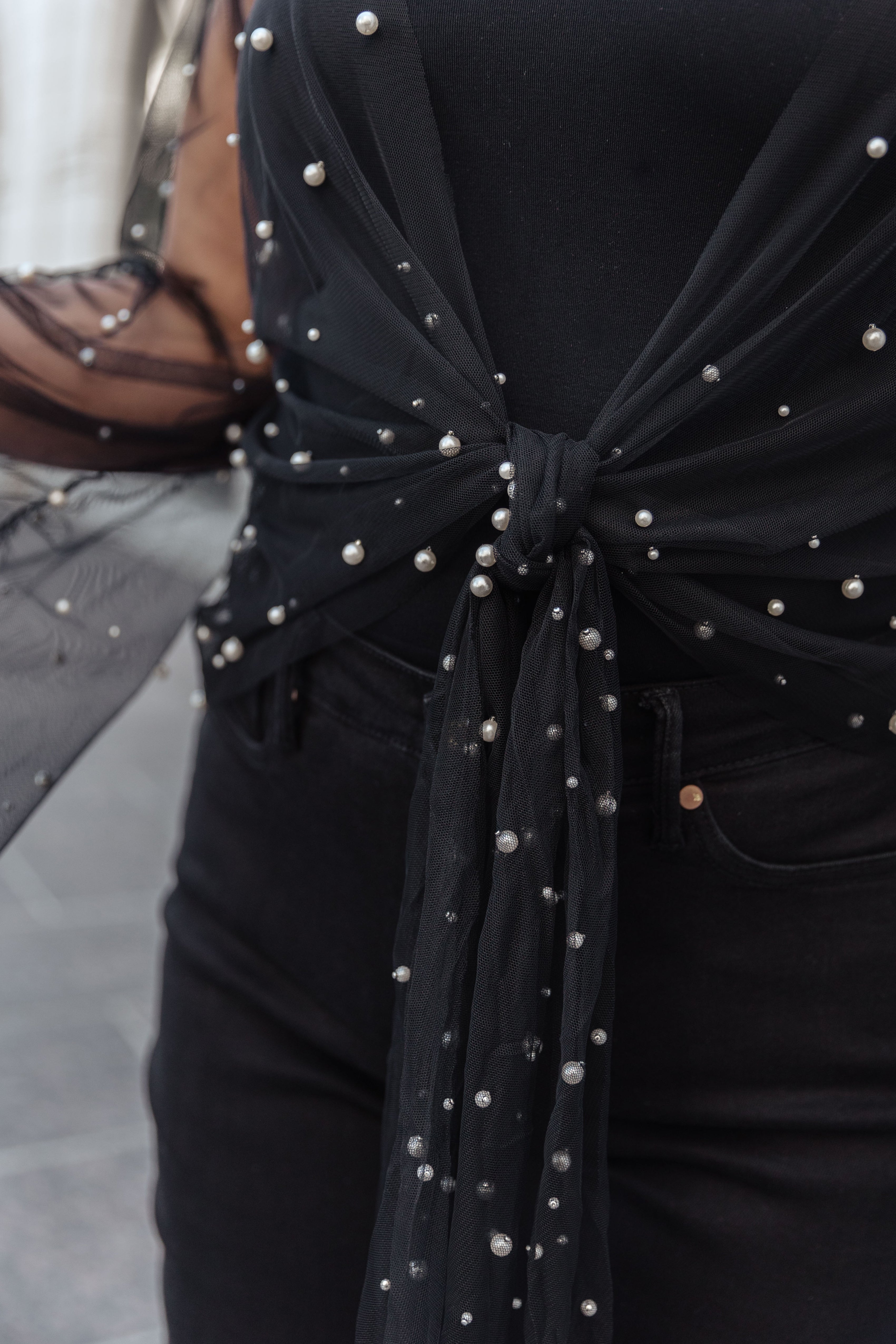 Sprinkle of Pearls Sheer Kimono - Charming Charlie