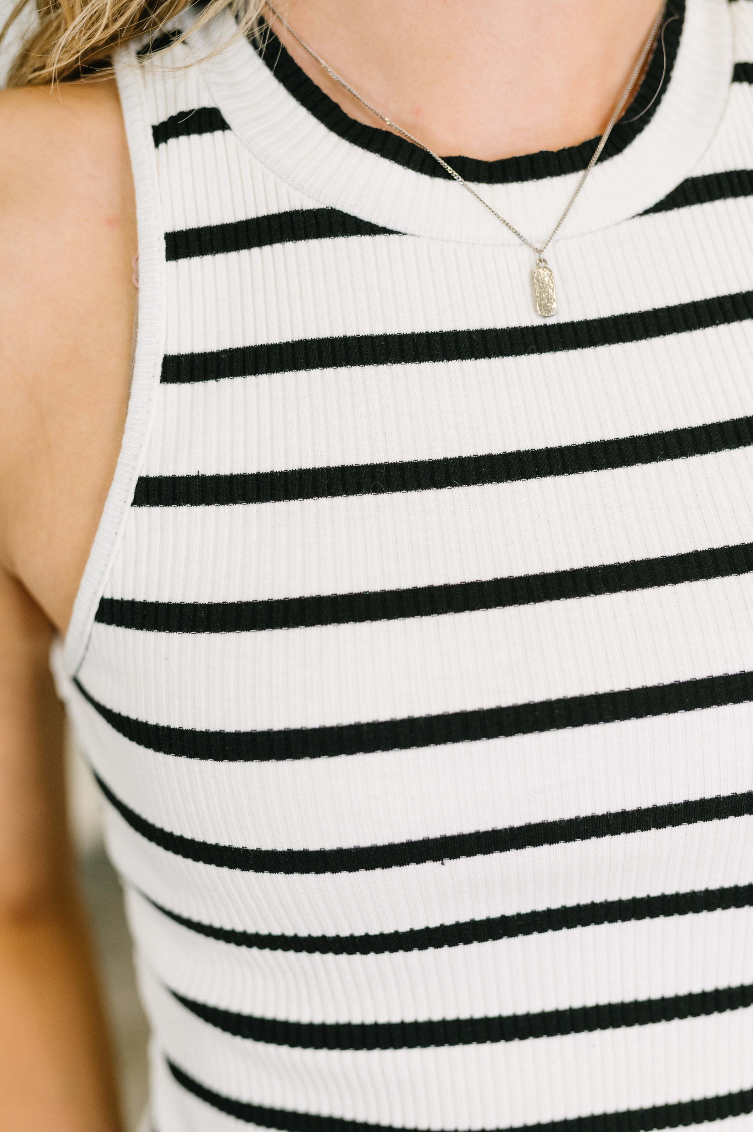 Start to Finished Ribbed Halter Tank - Charming Charlie