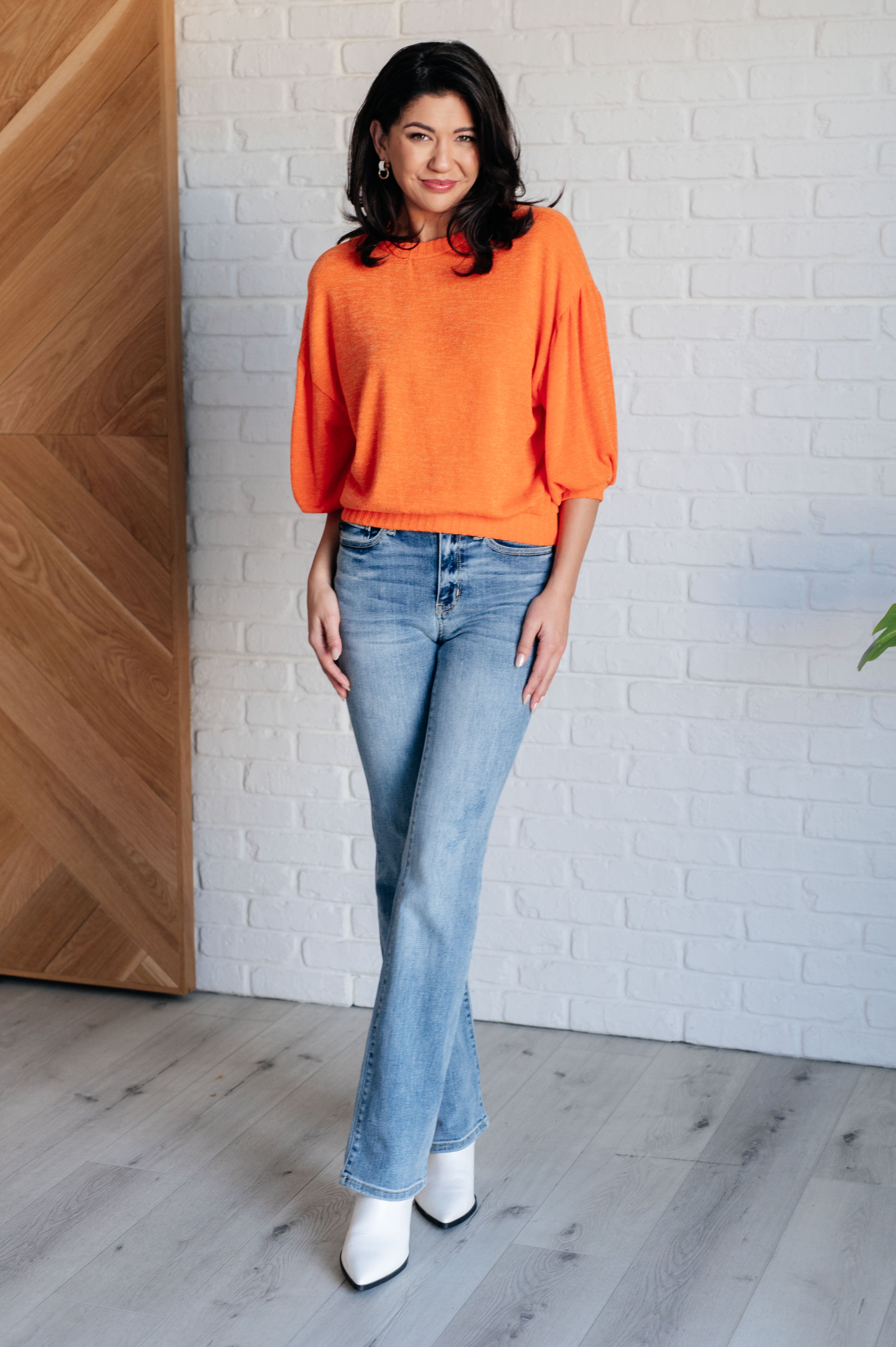 Subway Station Sweater in Orange - Charming Charlie