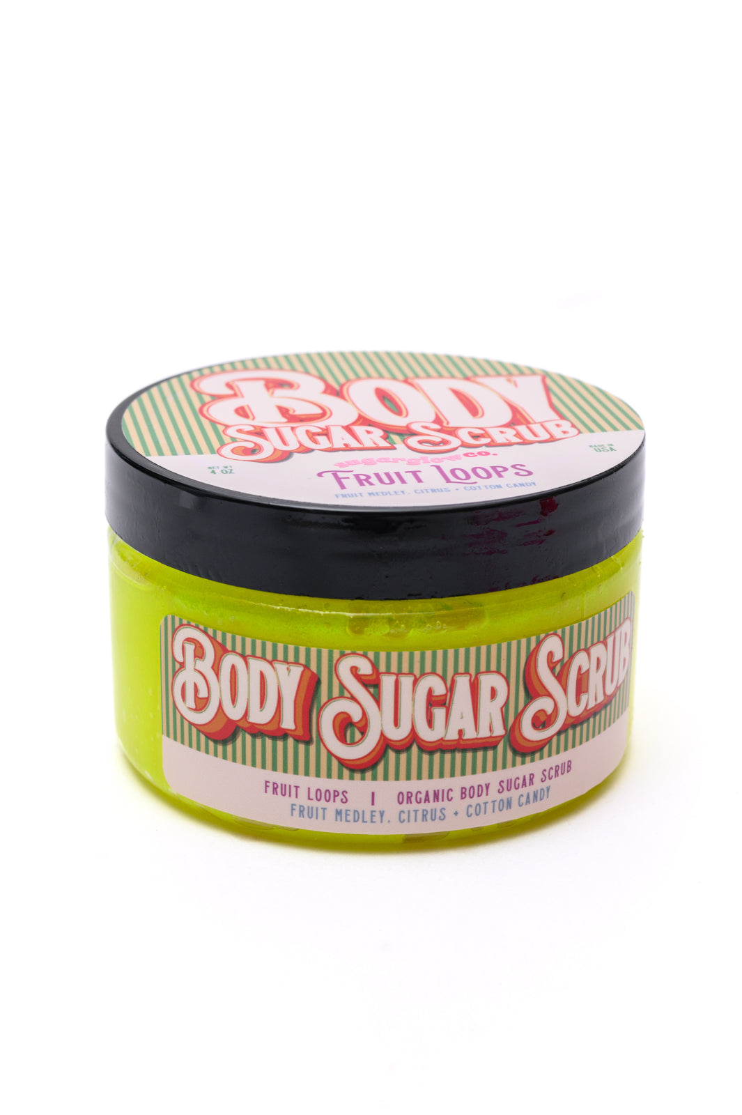 SugarGlowCo. Body Scrub Fruit Loops *Almost Perfect - Charming Charlie