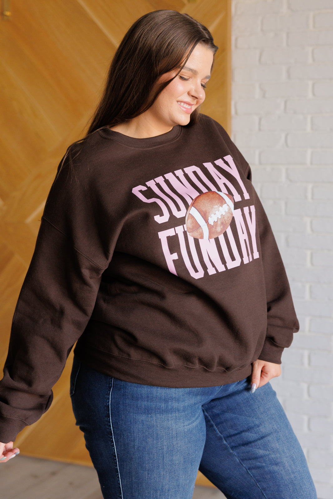 Sunday Funday Graphic Sweatshirt - Charming Charlie