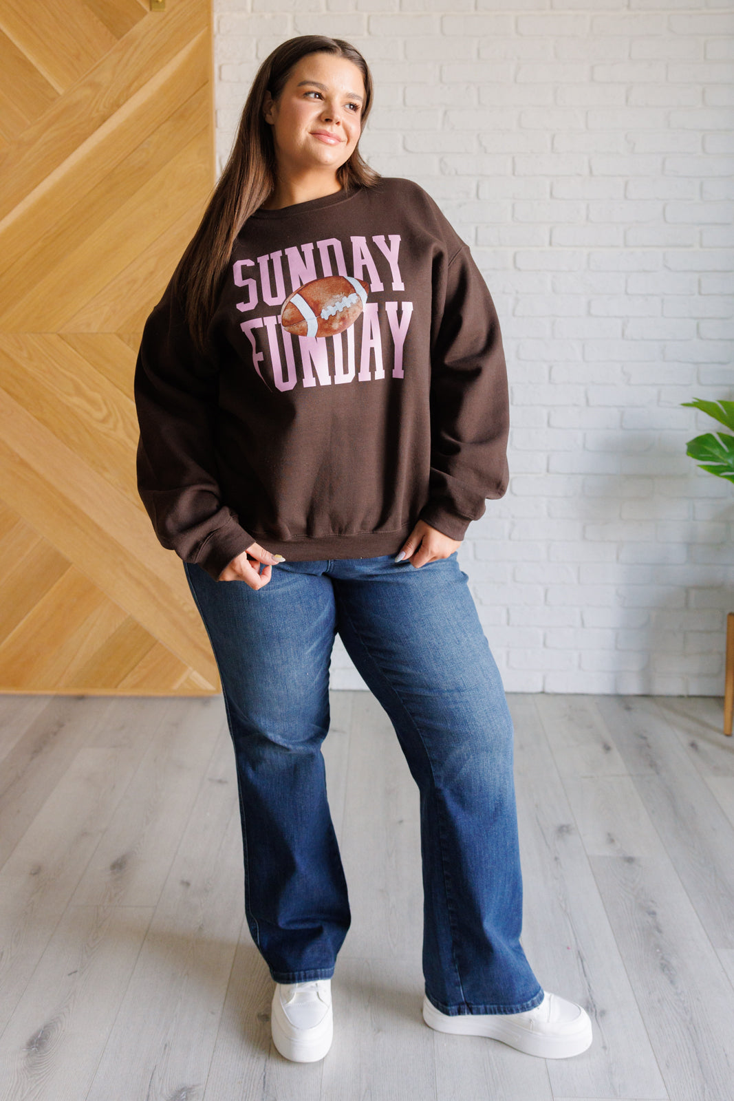 Sunday Funday Graphic Sweatshirt - Charming Charlie