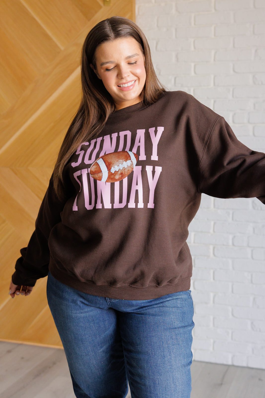 Sunday Funday Graphic Sweatshirt - Charming Charlie