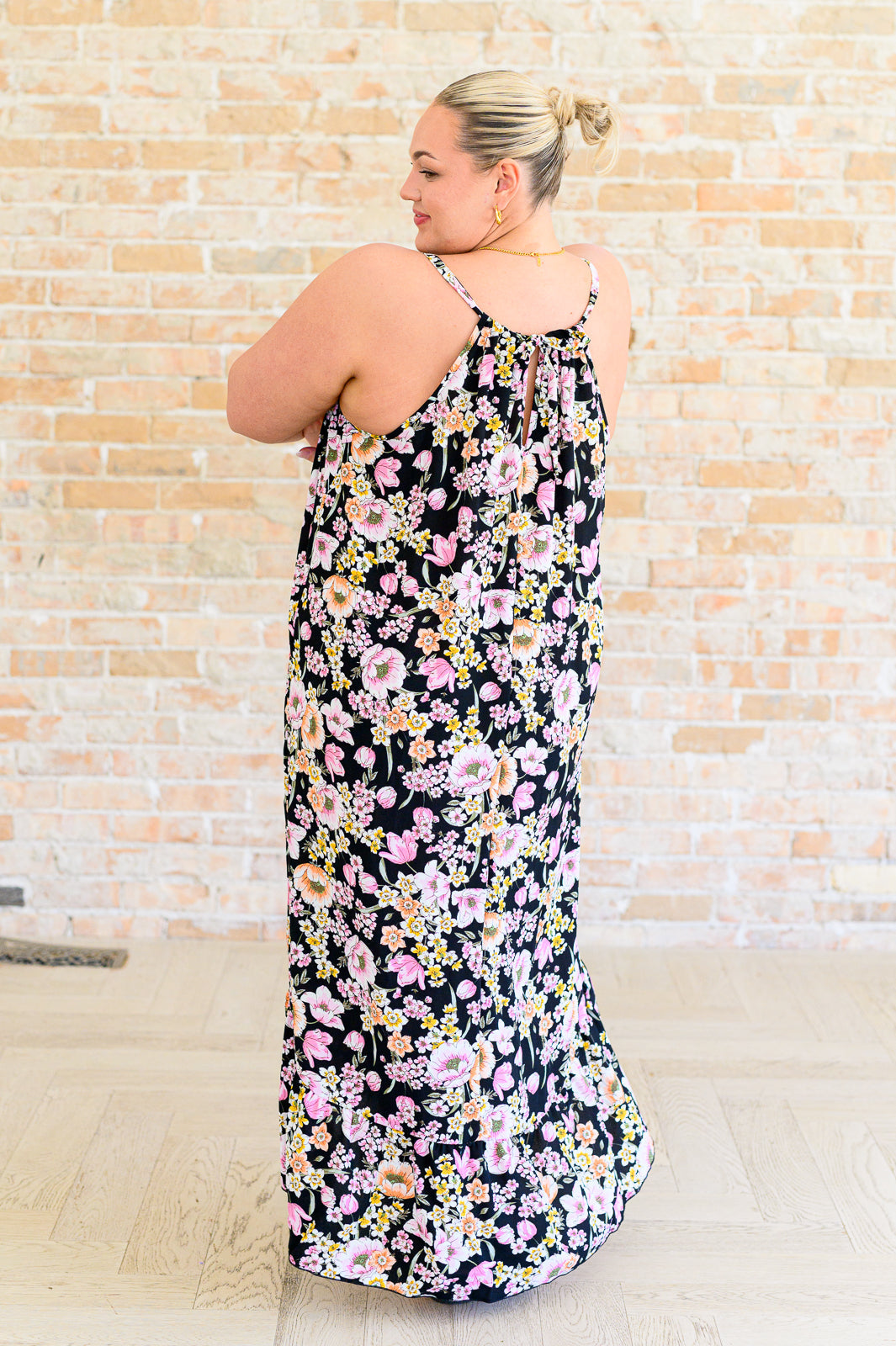 Sunny Side of Life Halter Top Dress - Charming Charlie