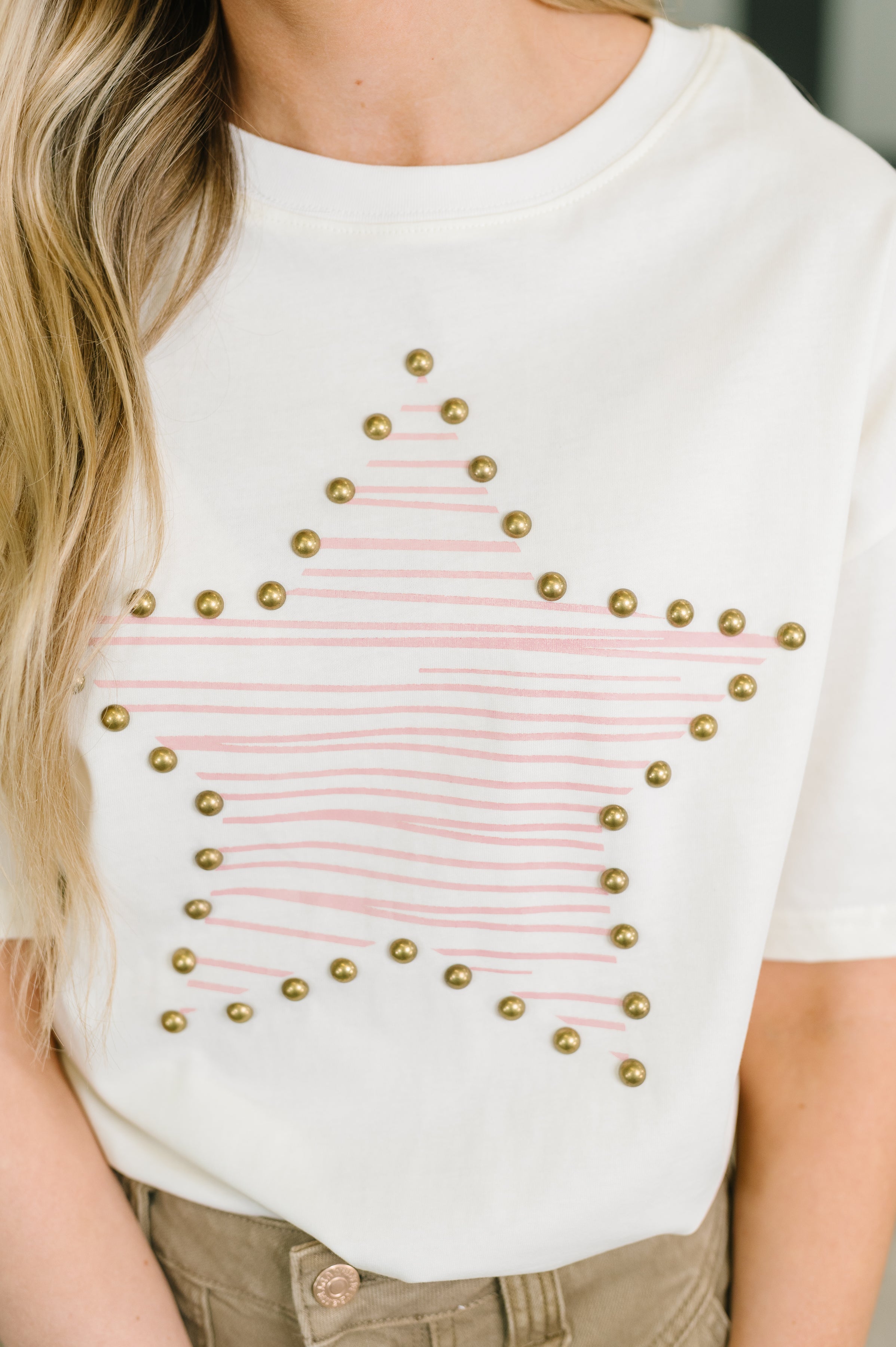 Super Star Applique Top - Charming Charlie