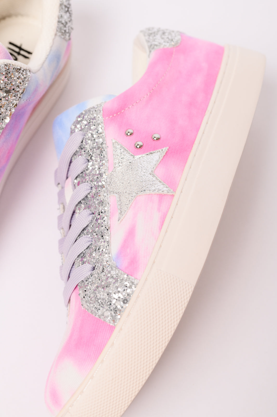 Supernova Sneakers in Pastel Tie Dye - Charming Charlie