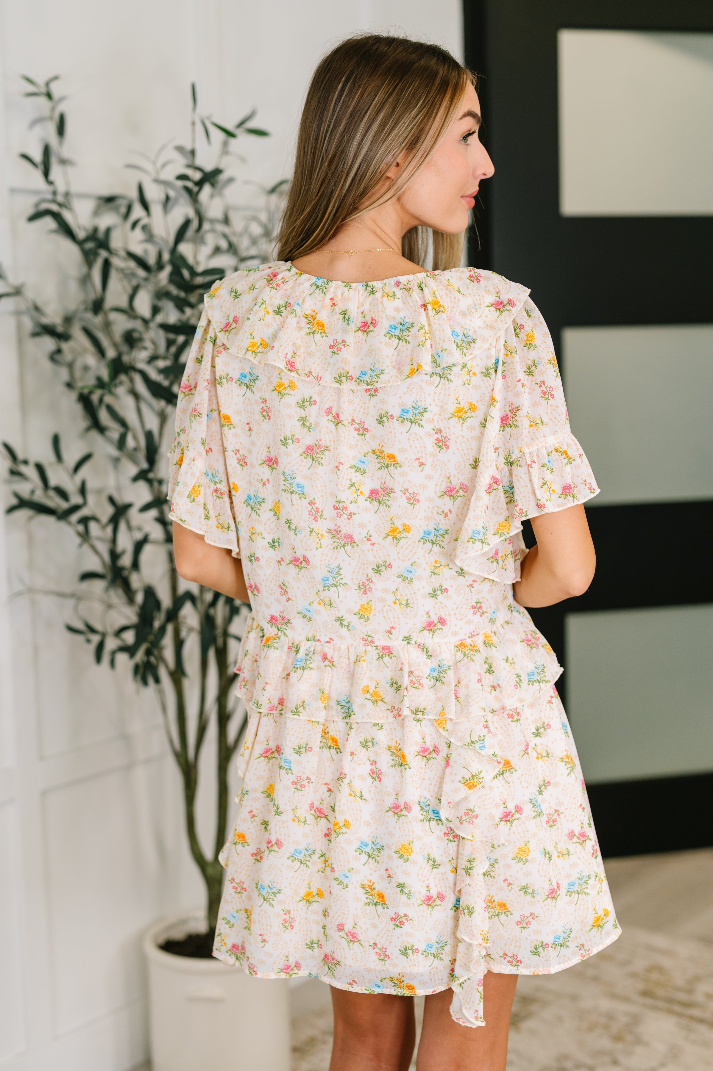 Sweet Escape Boho Floral Dress - Charming Charlie