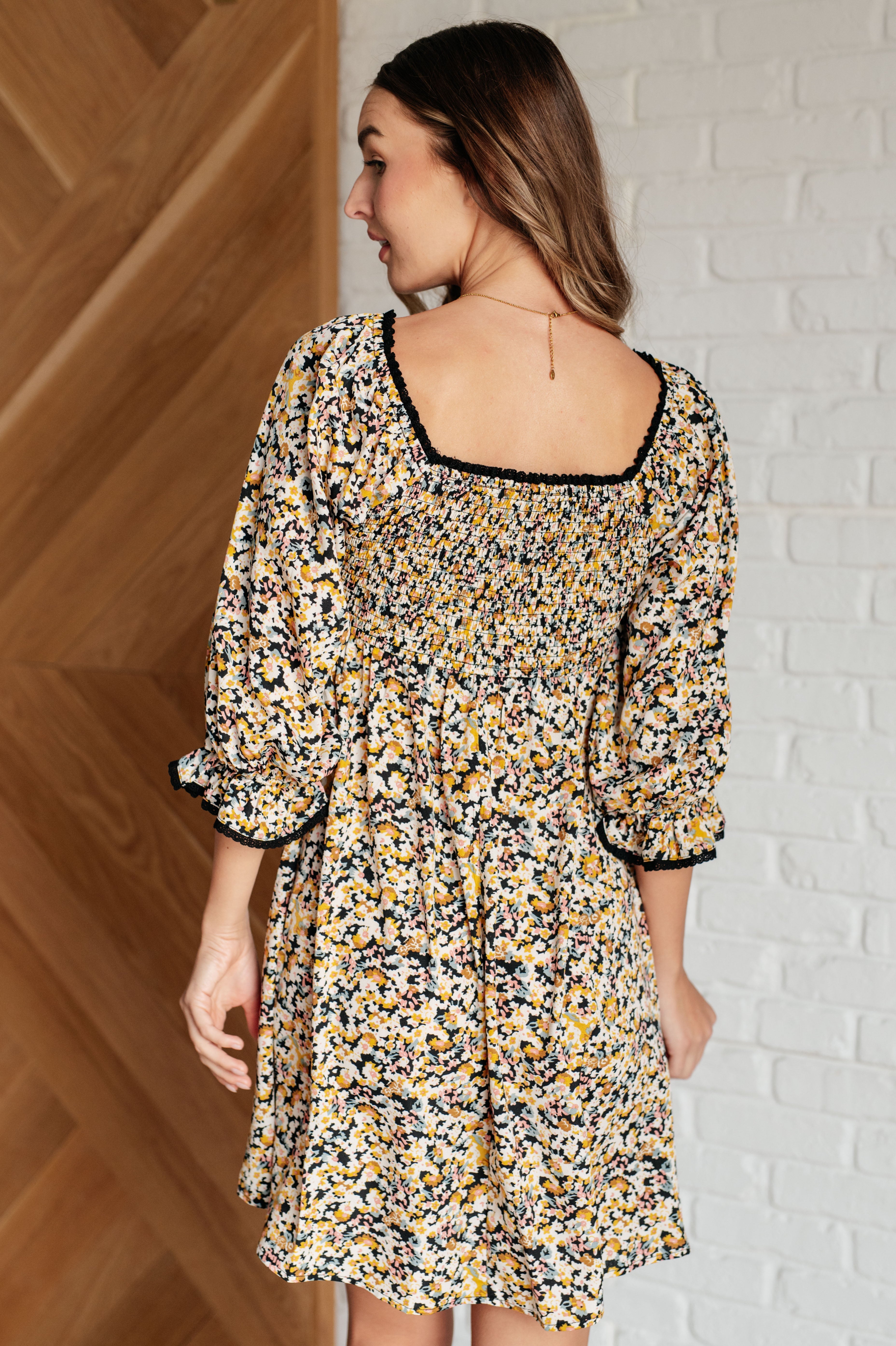 Sweet Solitude Floral Babydoll Dress - Charming Charlie