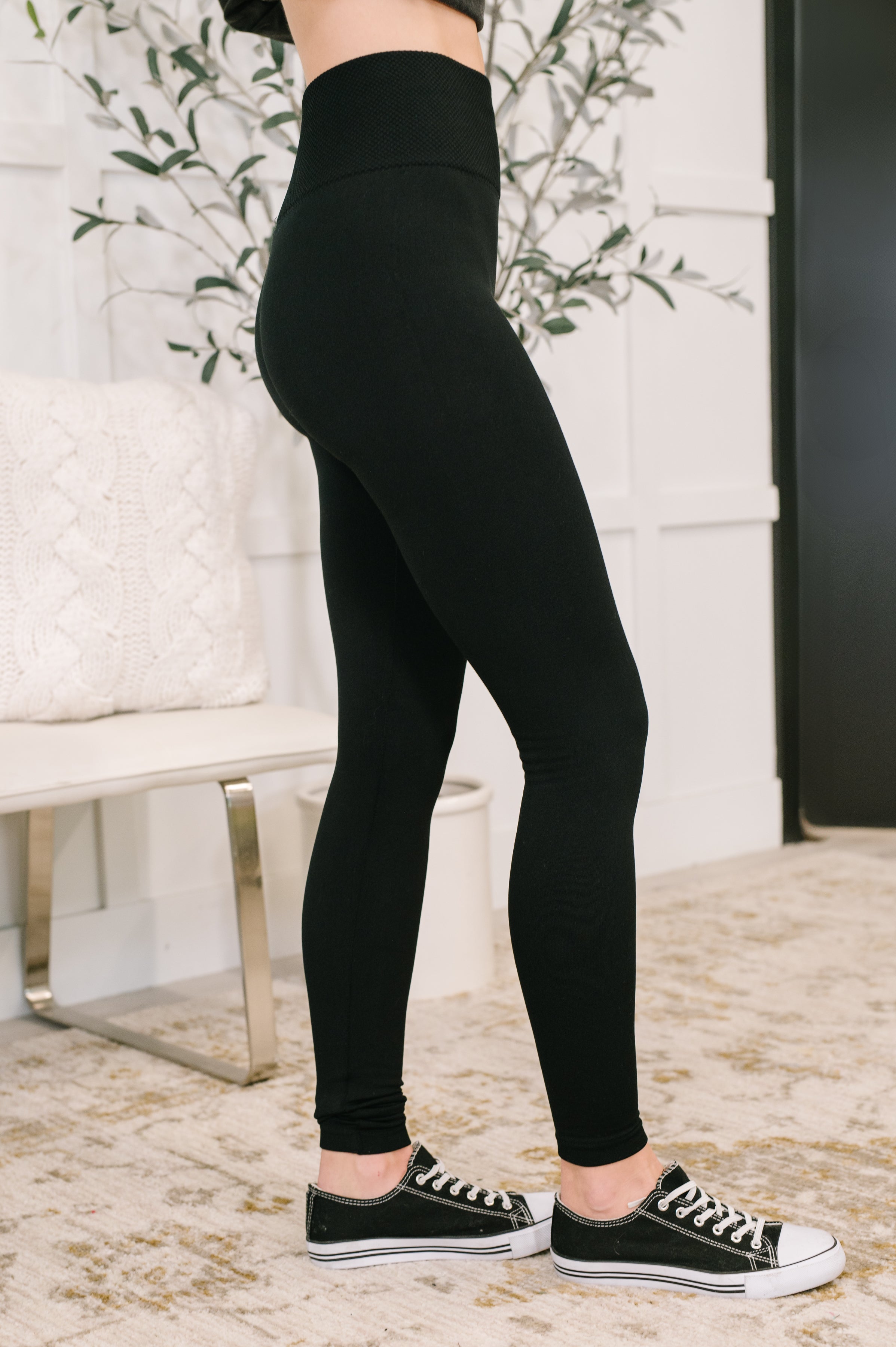 Sweet Steppin' High Waist Leggings in Black - Charming Charlie