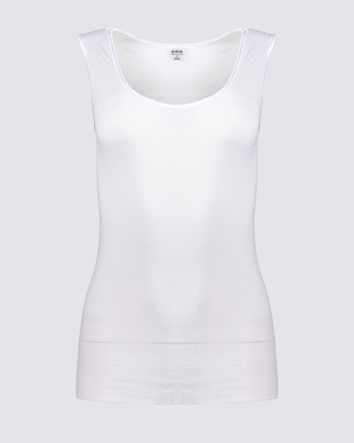Poly Viscose Flat Knit Round Neck Vest - Charming Charlie