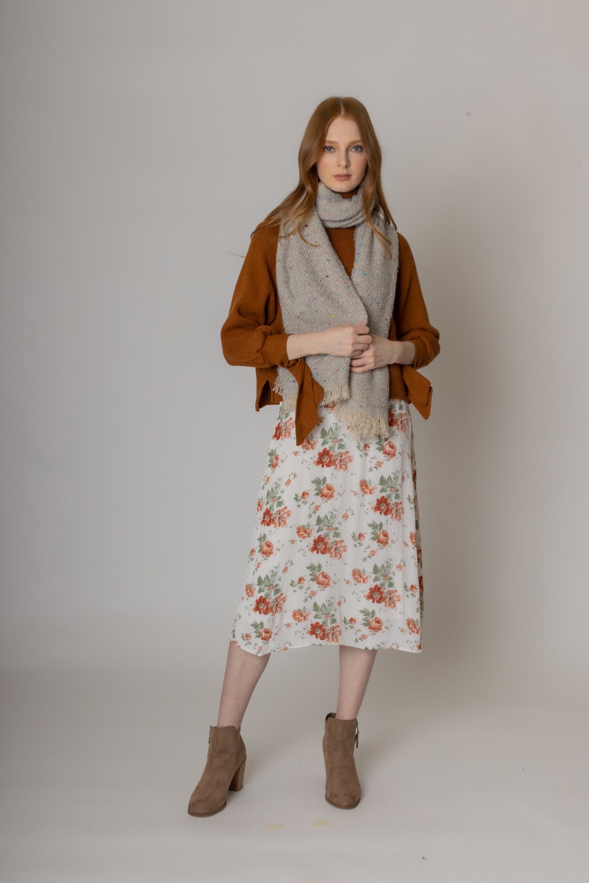 Speckled Knit Scarf - Charming Charlie