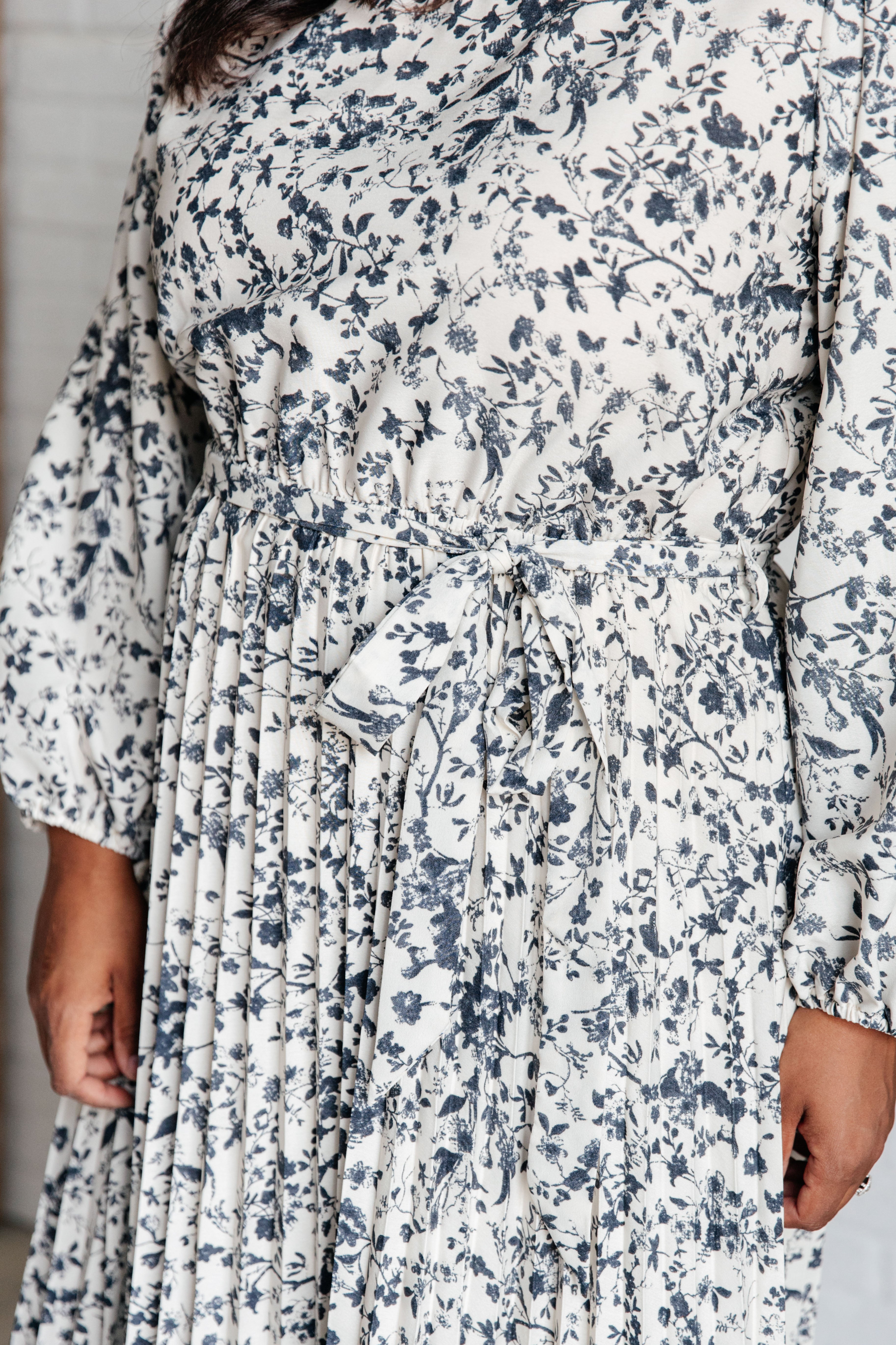 Tea Time Pleated Dress - Charming Charlie