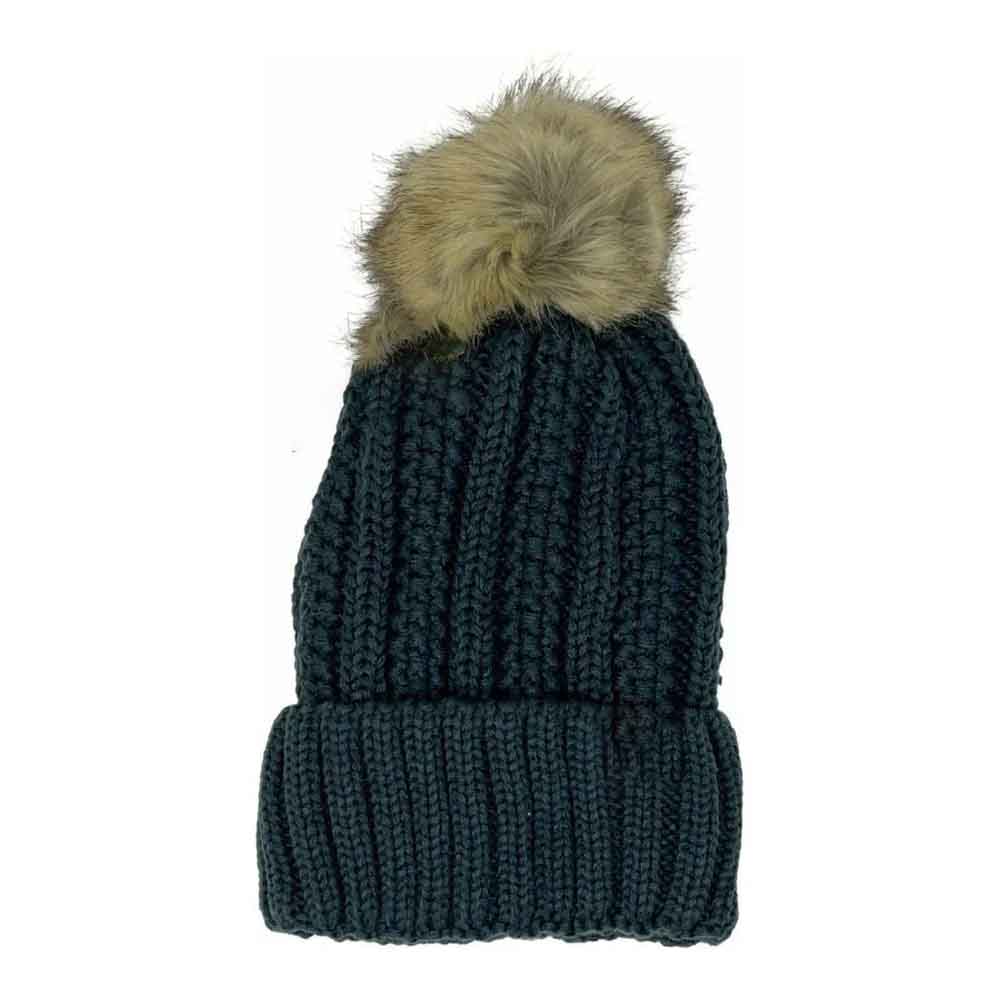 TealGrey Fuzzy Lined Fur Pom CC Beanie combines expert craftsmanship with functional design to keep you warm in cold conditions. Its plush fuzzy lining ensures excellent insulation, while the soft fur pom adds a sophisticated touch without compromising comfort. Lightweight yet durable, this beanie is an essential accessory for cold-weather wear, blending practicality with refined style.