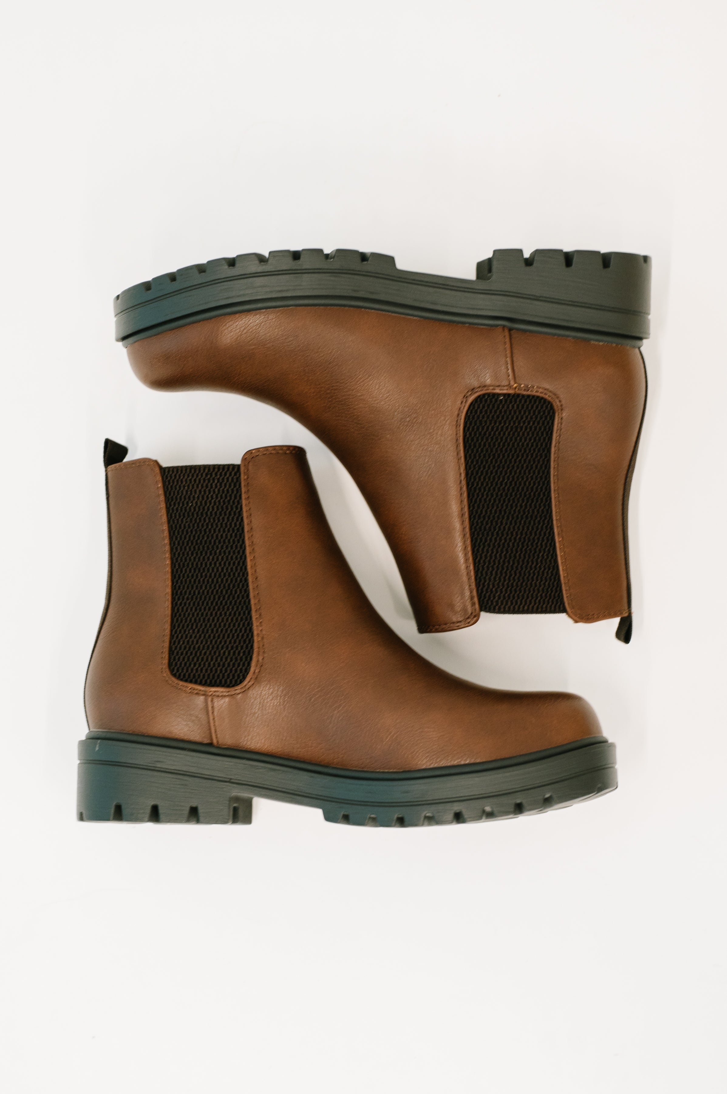 That's Just What They'll Do Paden Chelsea Boots in Brown - Charming Charlie