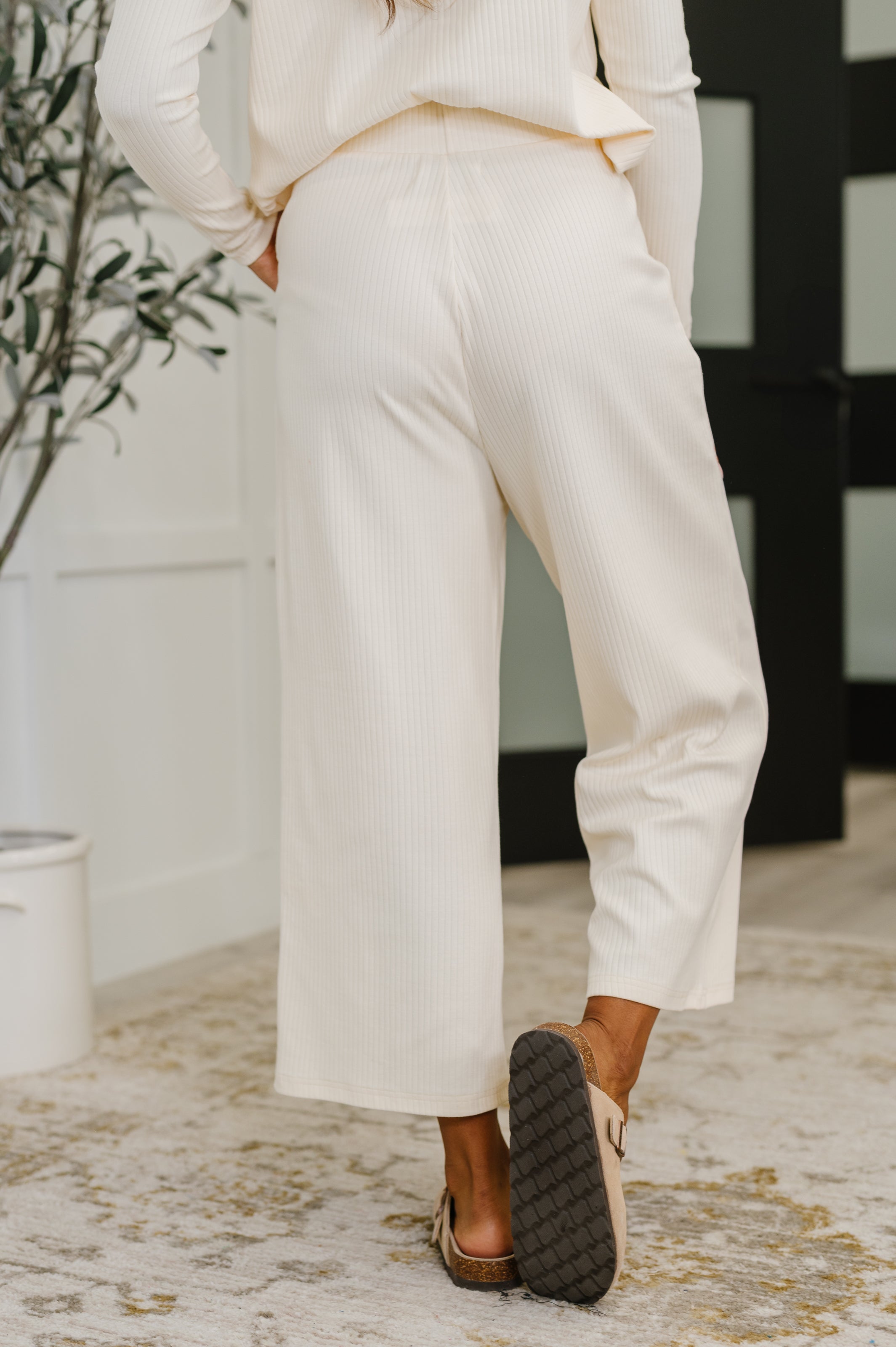 Thyme Culottes in Cream - Charming Charlie