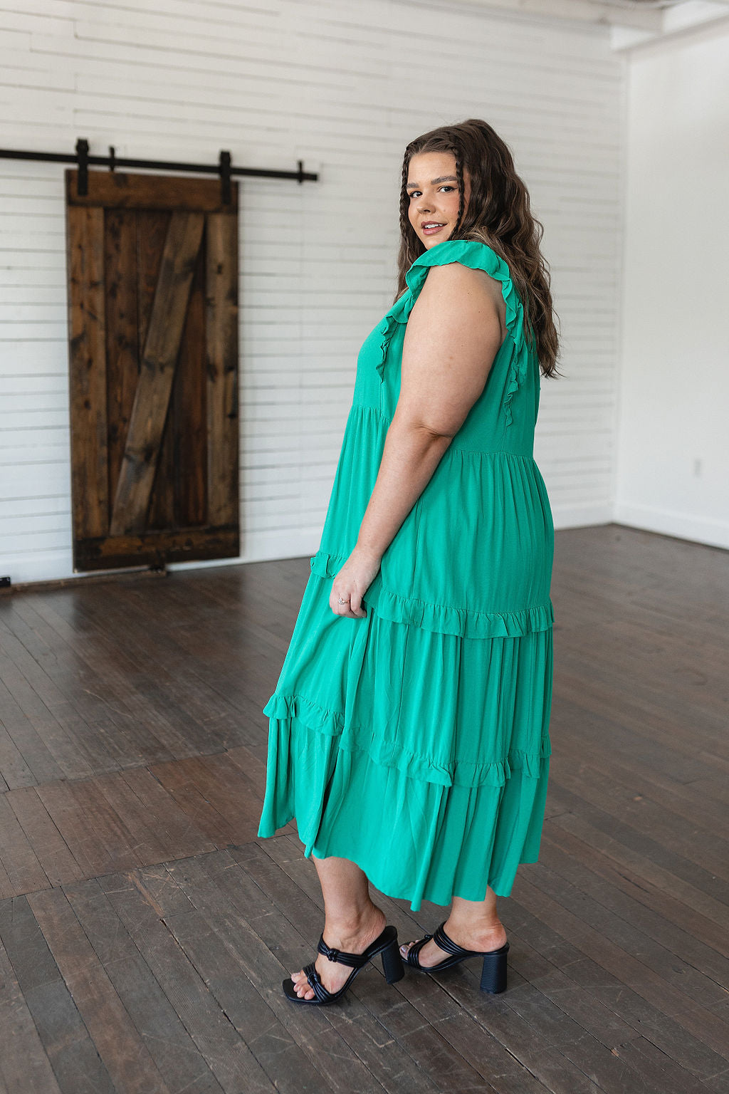 Tiers in Heaven Tiered Midi Dress - Charming Charlie