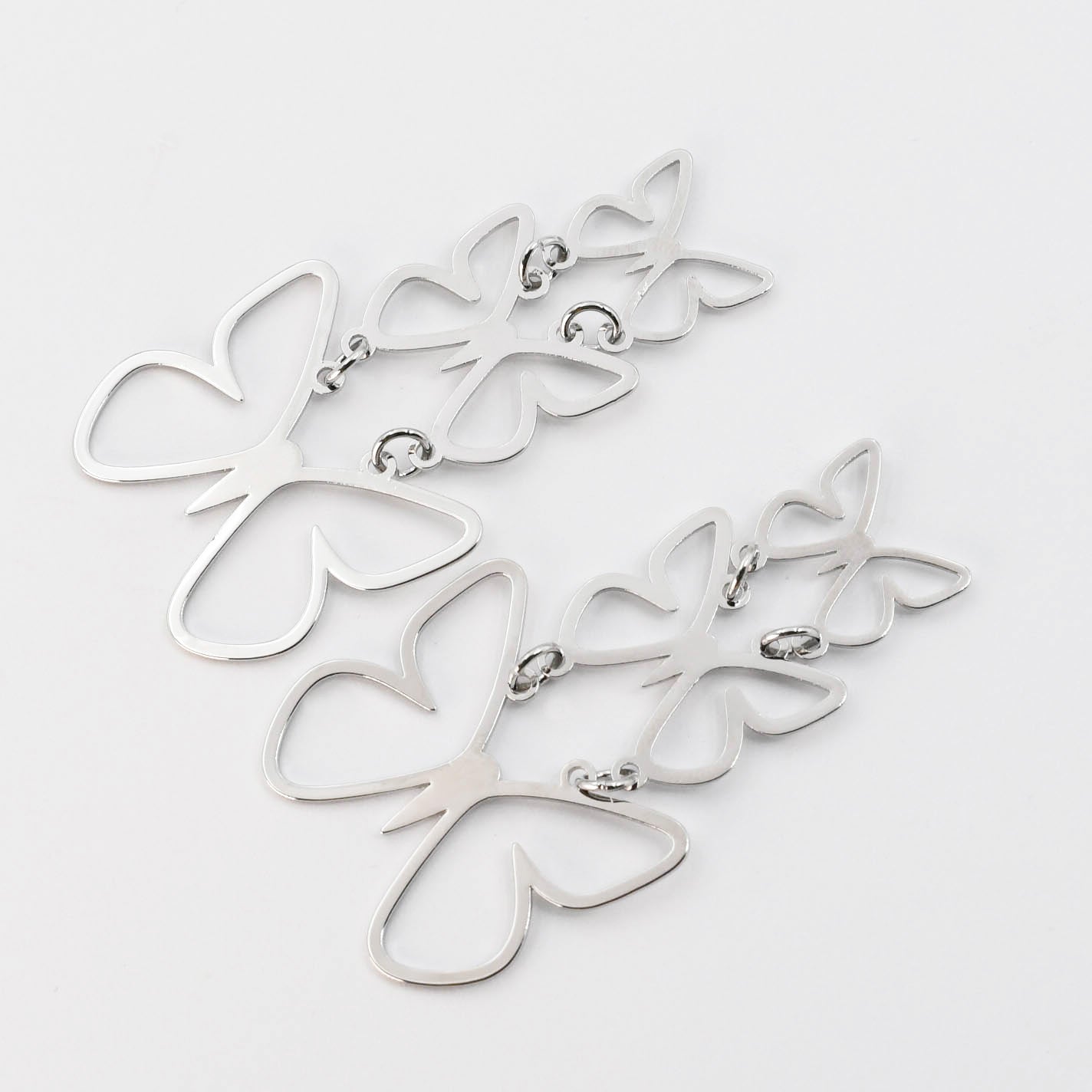 Triple Butterfly Silver - Charming Charlie
