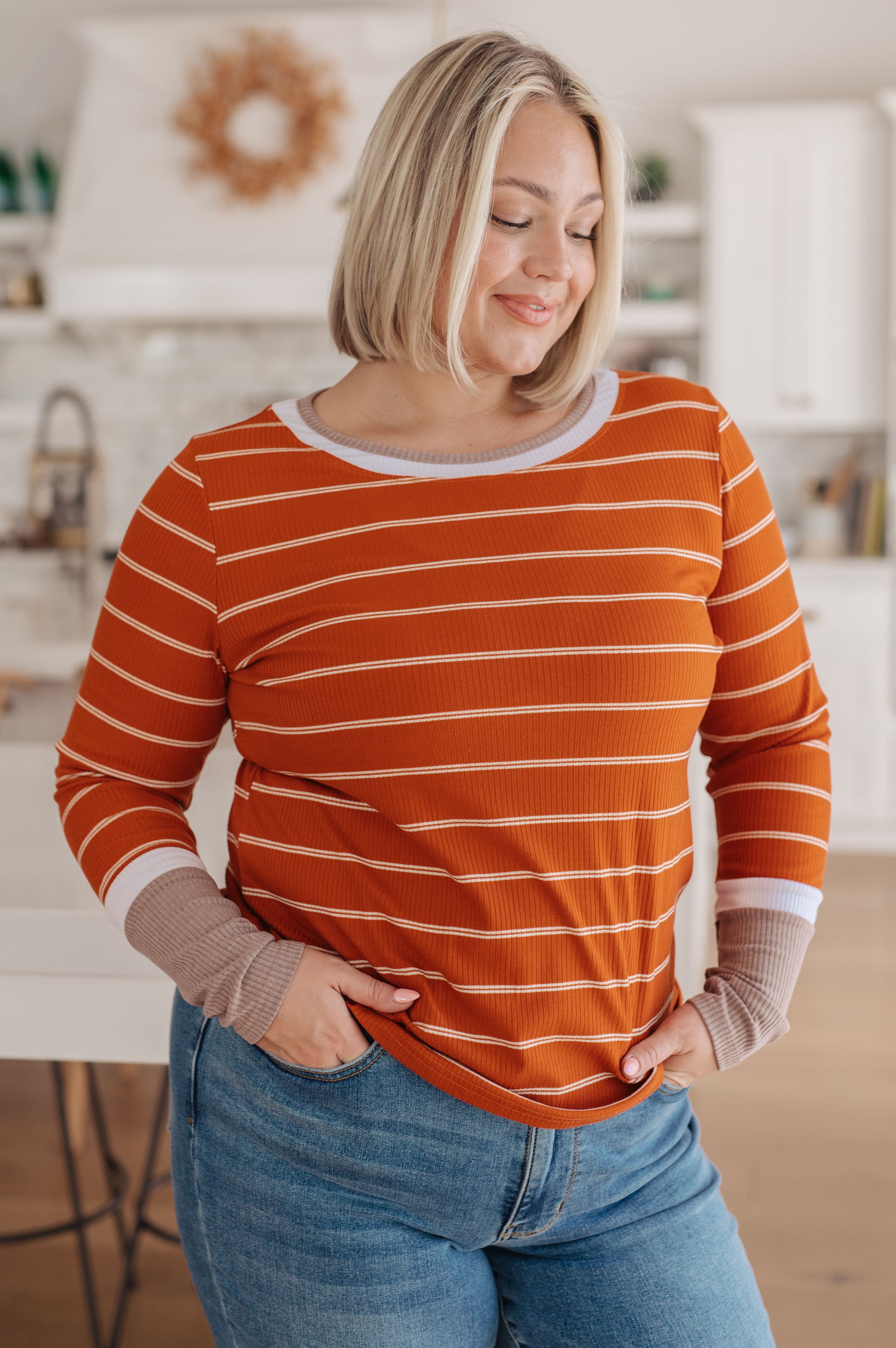 True To You Long Sleeve Tee - Charming Charlie
