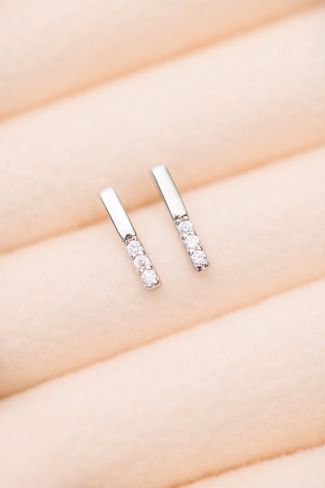 Twin Sparkle Silver Stud Earrings - Charming Charlie