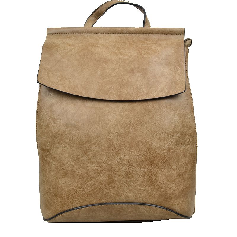 Vegan Long-lasting Faux Leather Backpack Convertible Bag - Backpacks