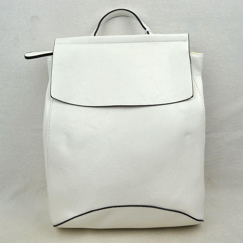 Vegan Long-lasting Faux Leather Backpack Convertible Bag - Backpacks