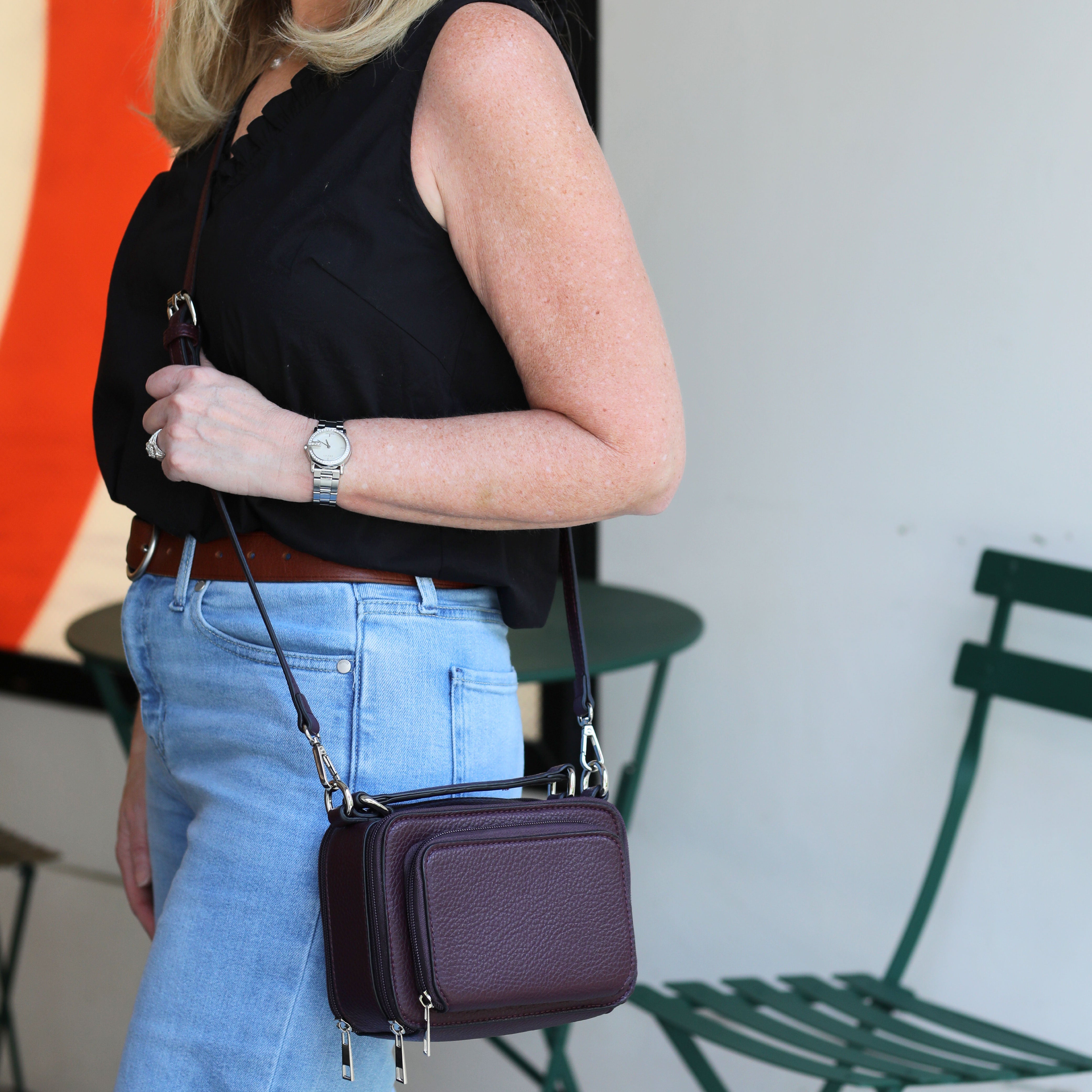 Oprah's Favorite Thing! Kelsey Crossbody/Satchel (Multiple Colors) - Charming Charlie
