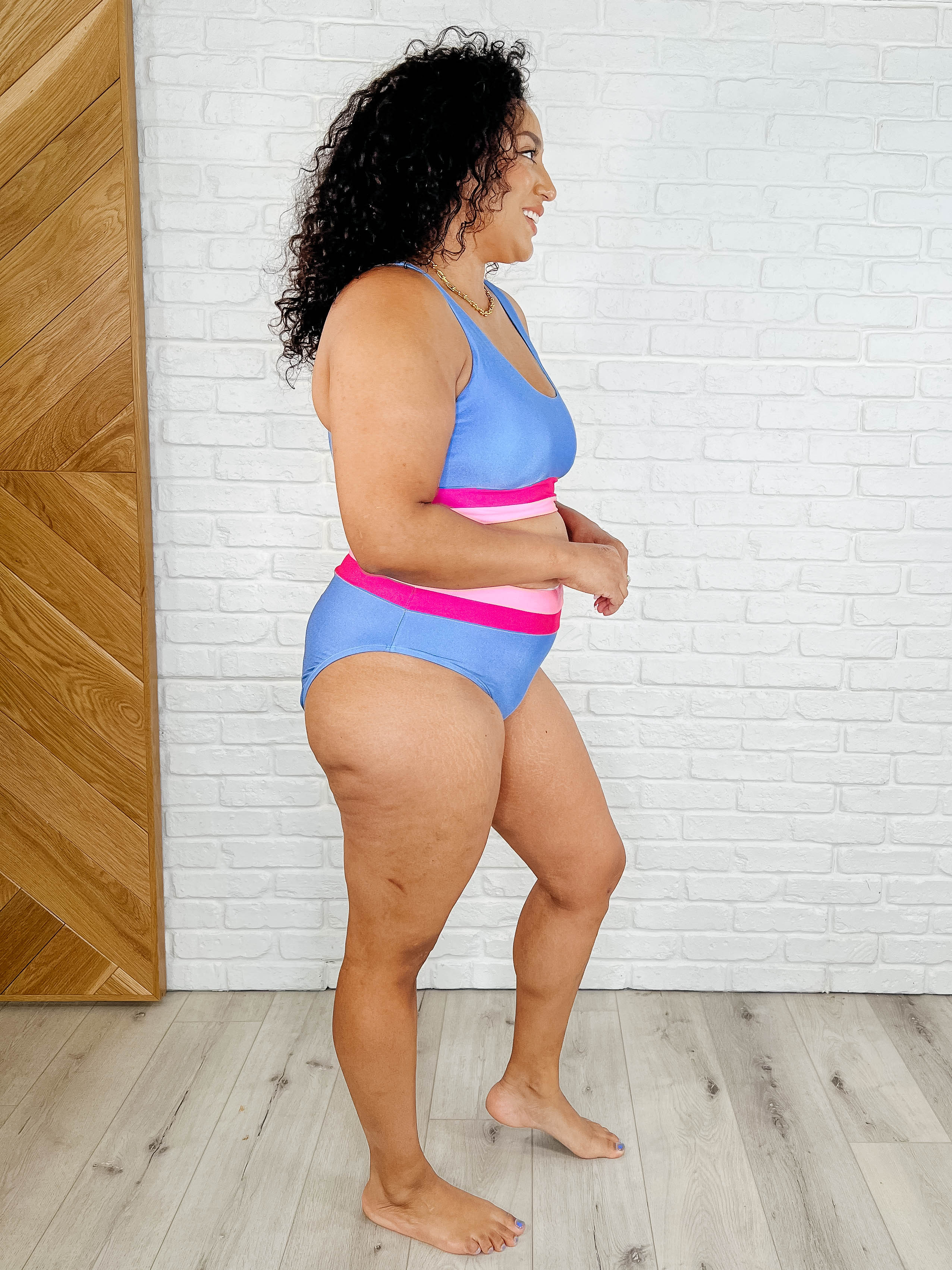 Venice Color Block Swim Bottoms - Charming Charlie