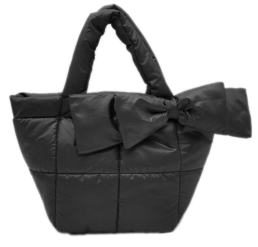 Ribbon Padded Tote Bag - Charming Charlie