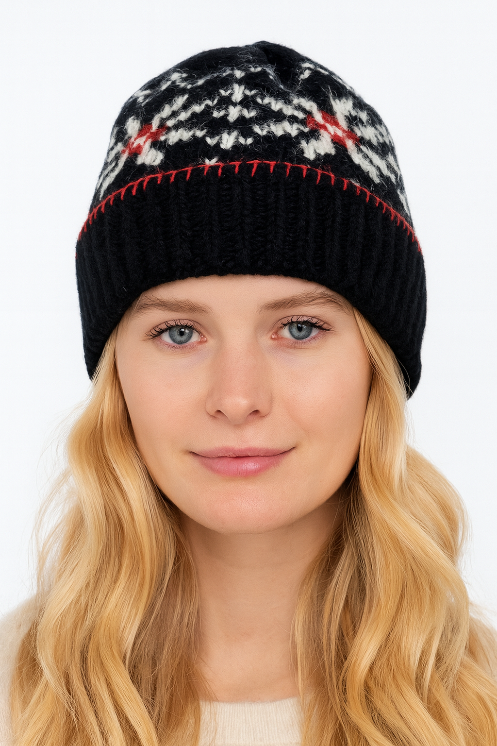 Snow Flake Beanie - Charming Charlie