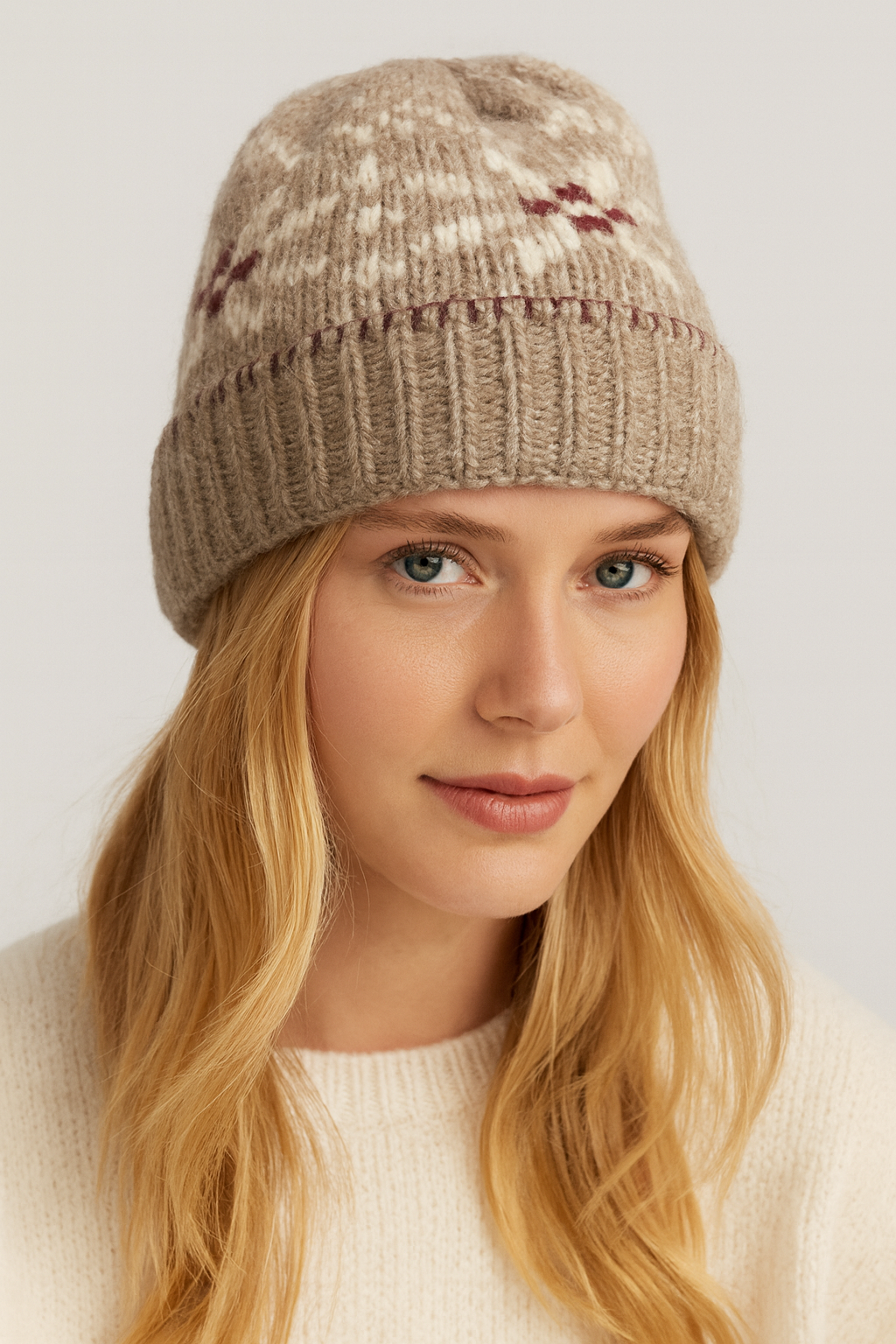 Snow Flake Beanie - Charming Charlie