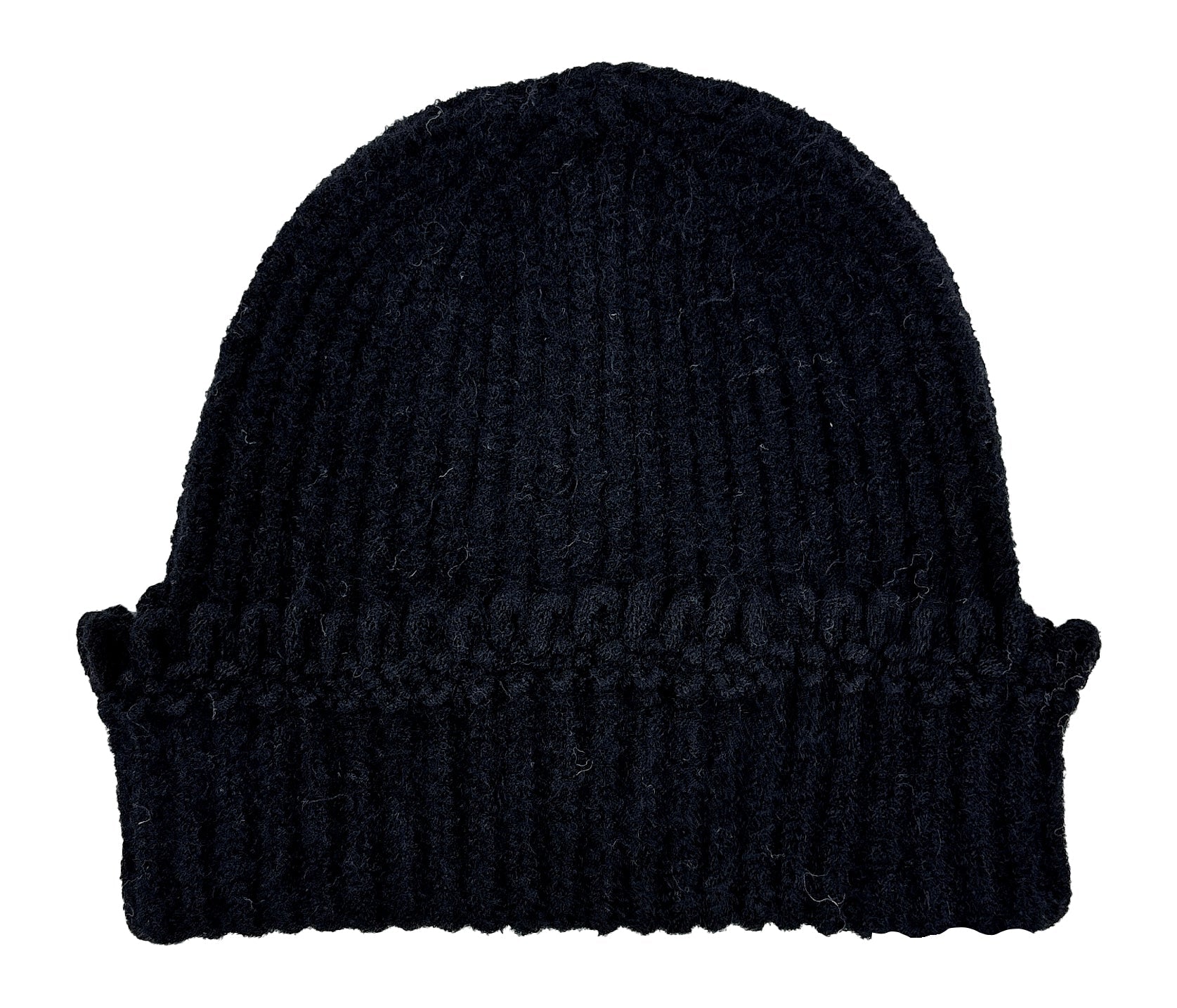 Chunky Ribbed Knit Beanie with Loop Trim - Charming Charlie