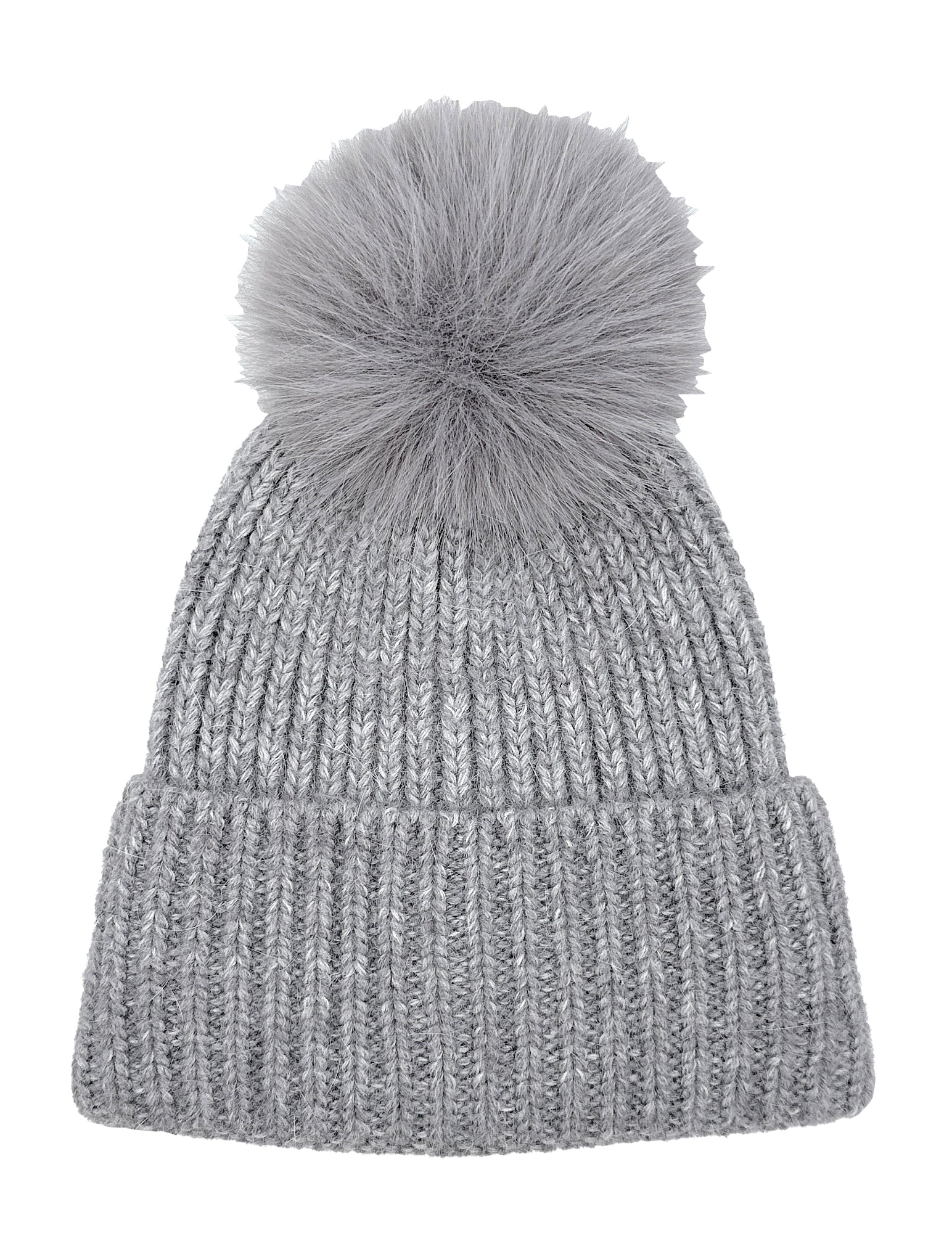 Solid Beanie with Pom - Charming Charlie