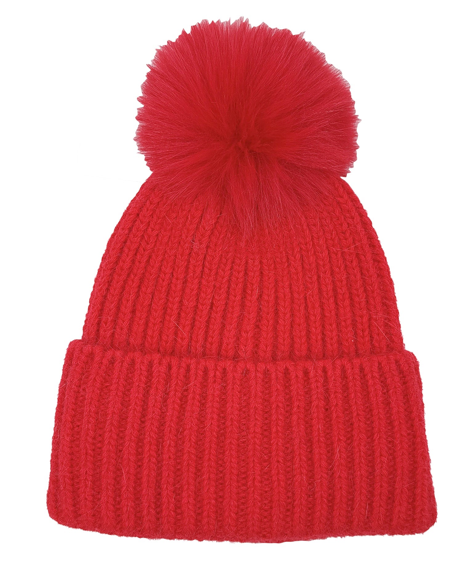 Solid Beanie with Pom - Charming Charlie