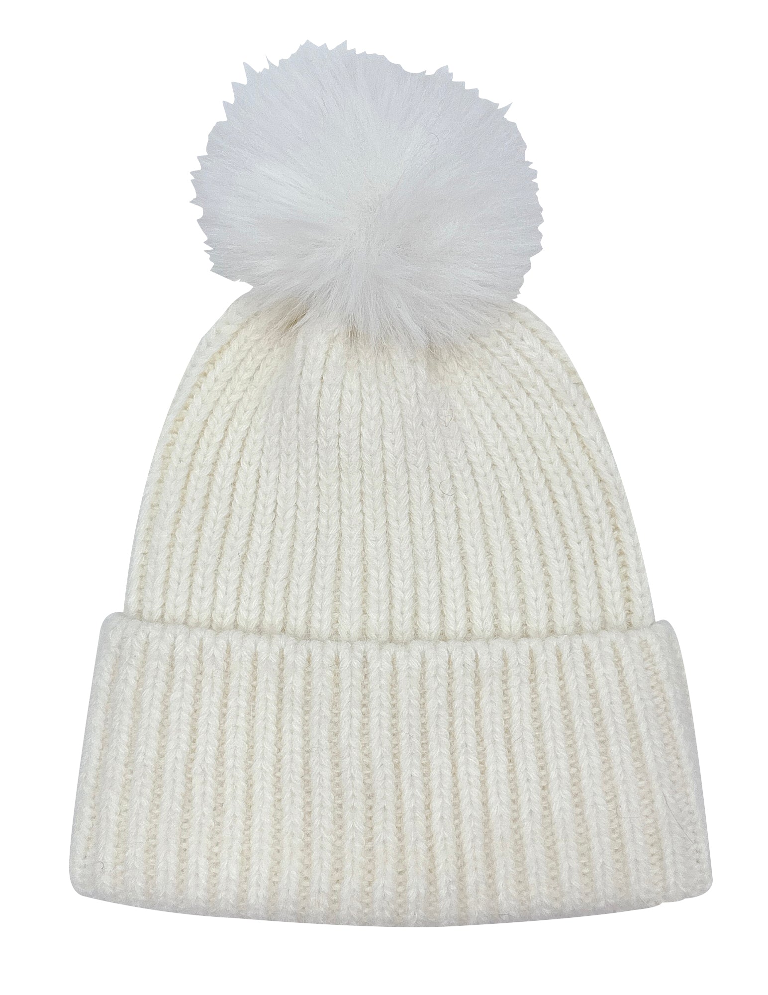 Solid Beanie with Pom - Charming Charlie