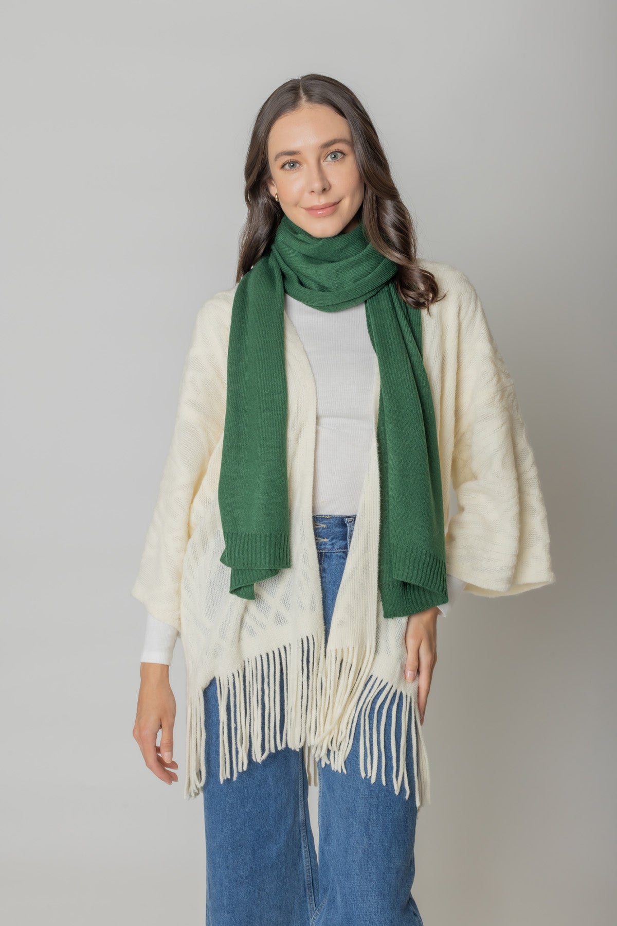 Solid Knit Scarf - Charming Charlie