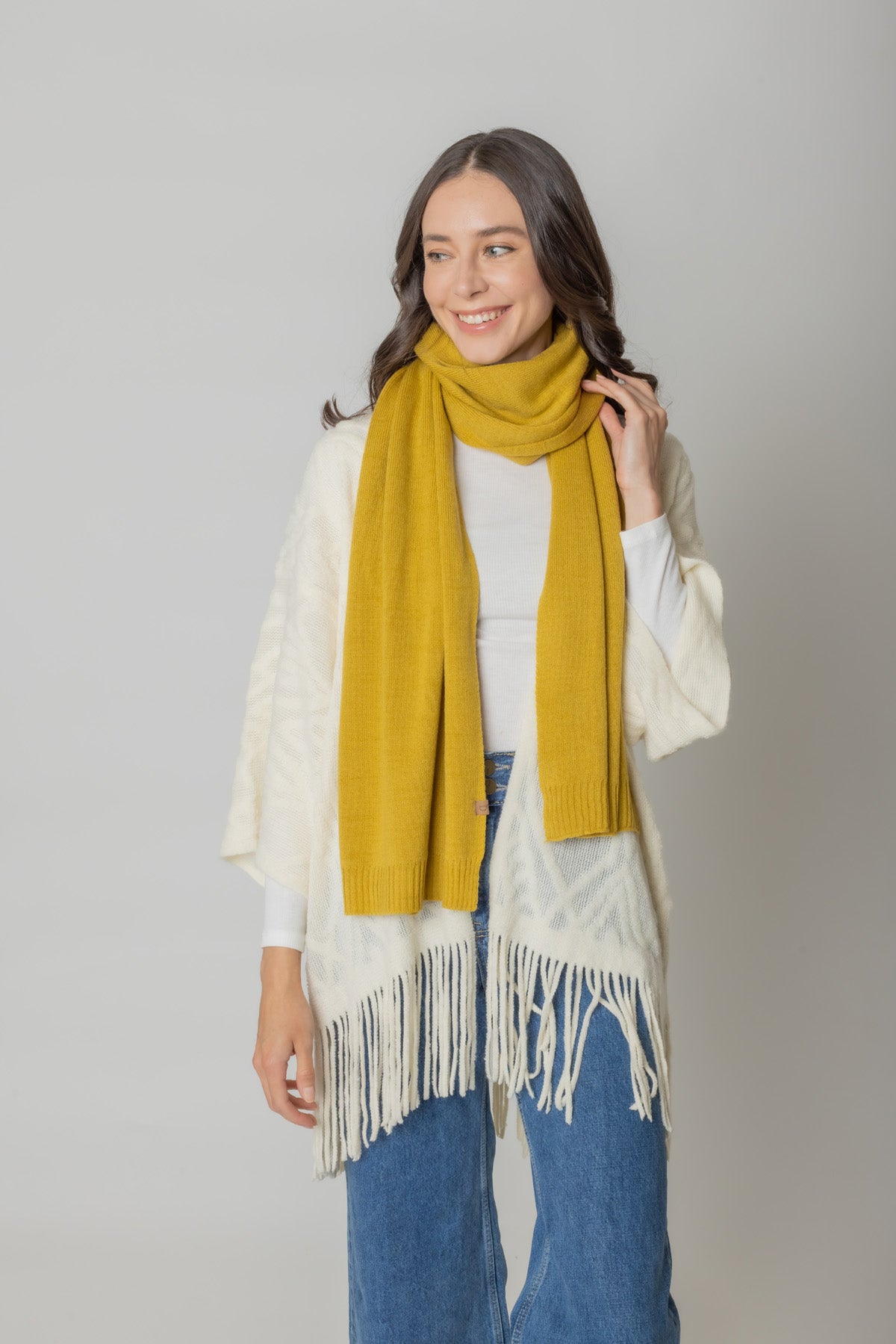 Solid Knit Scarf - Charming Charlie